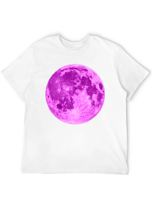 Pink Moon Graphic Tee - Mens Black T-Shirt