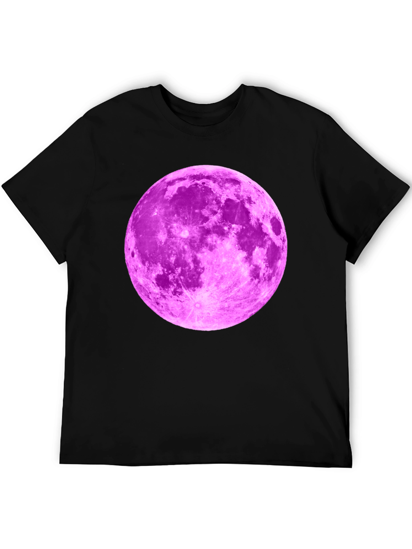 Pink Moon Graphic Tee - Mens Black T-Shirt
