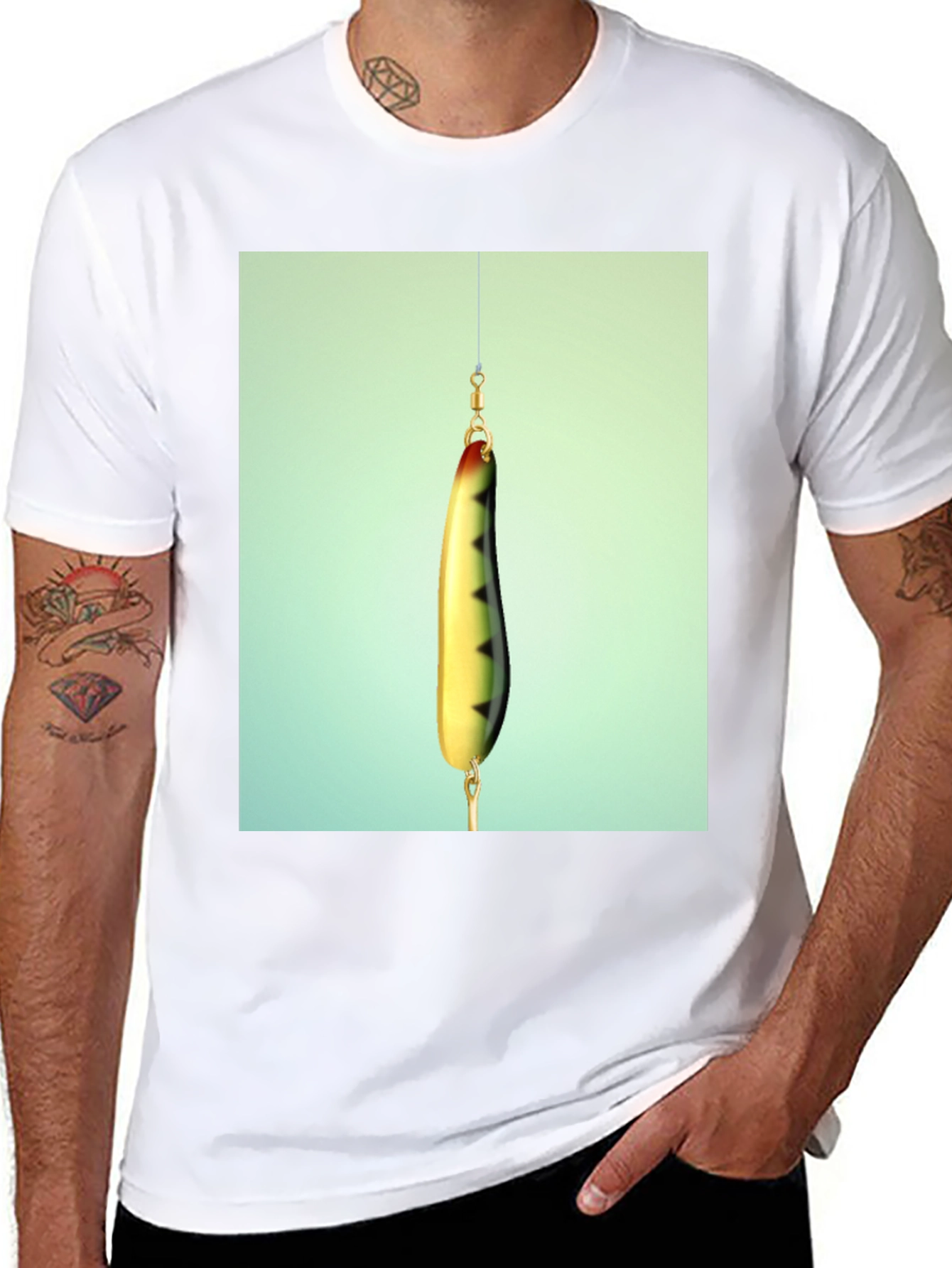 Fishing Lure Graphic Tee