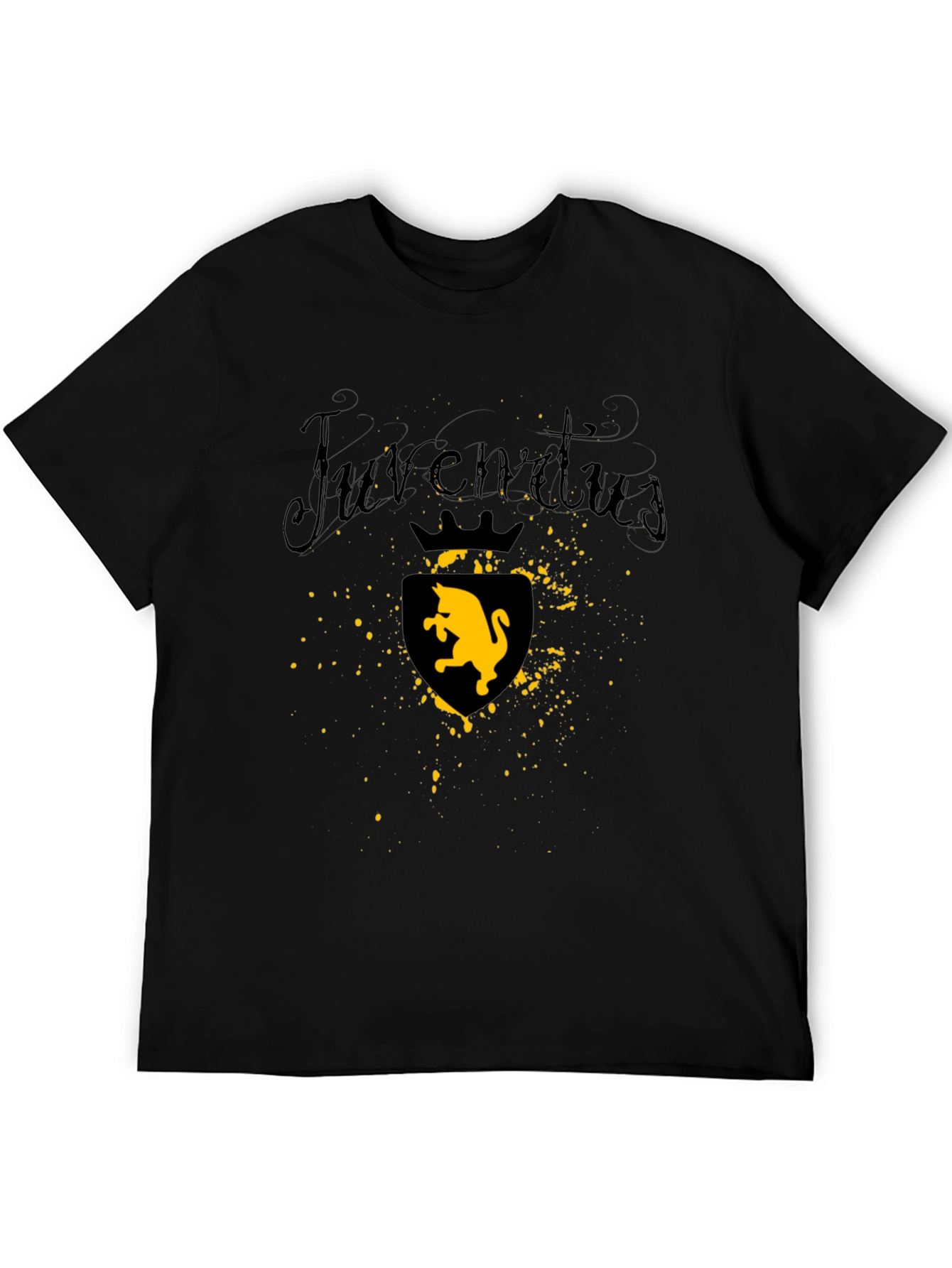 Juventus Bull Crest Black T-Shirt