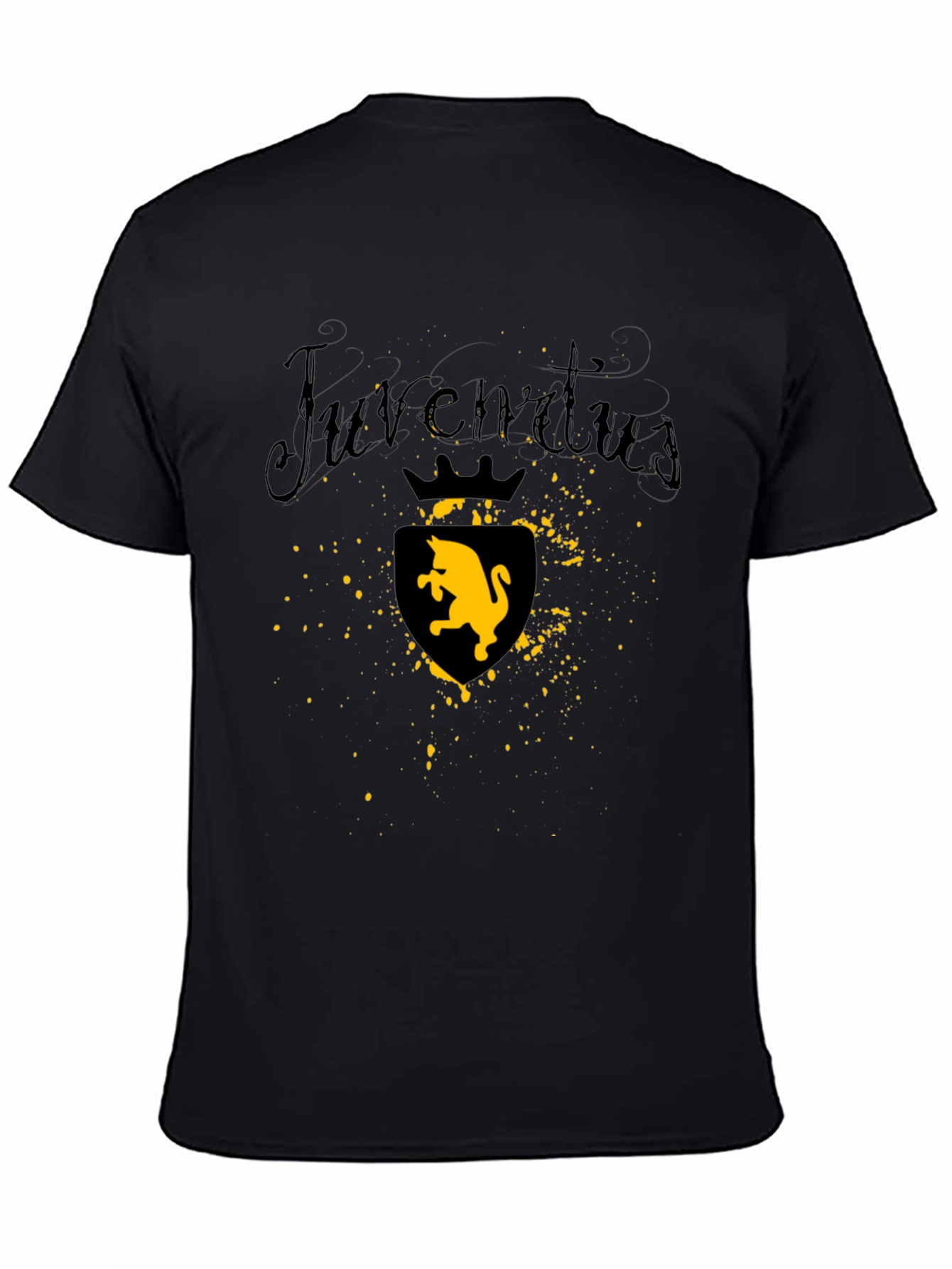 Juventus Bull Crest Black T-Shirt