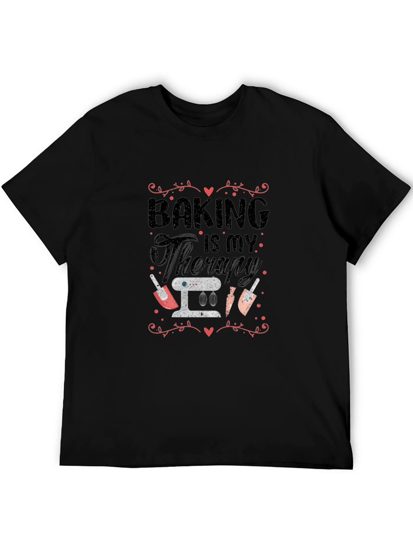 Baking Is My Therapy Graphic T-Shirt