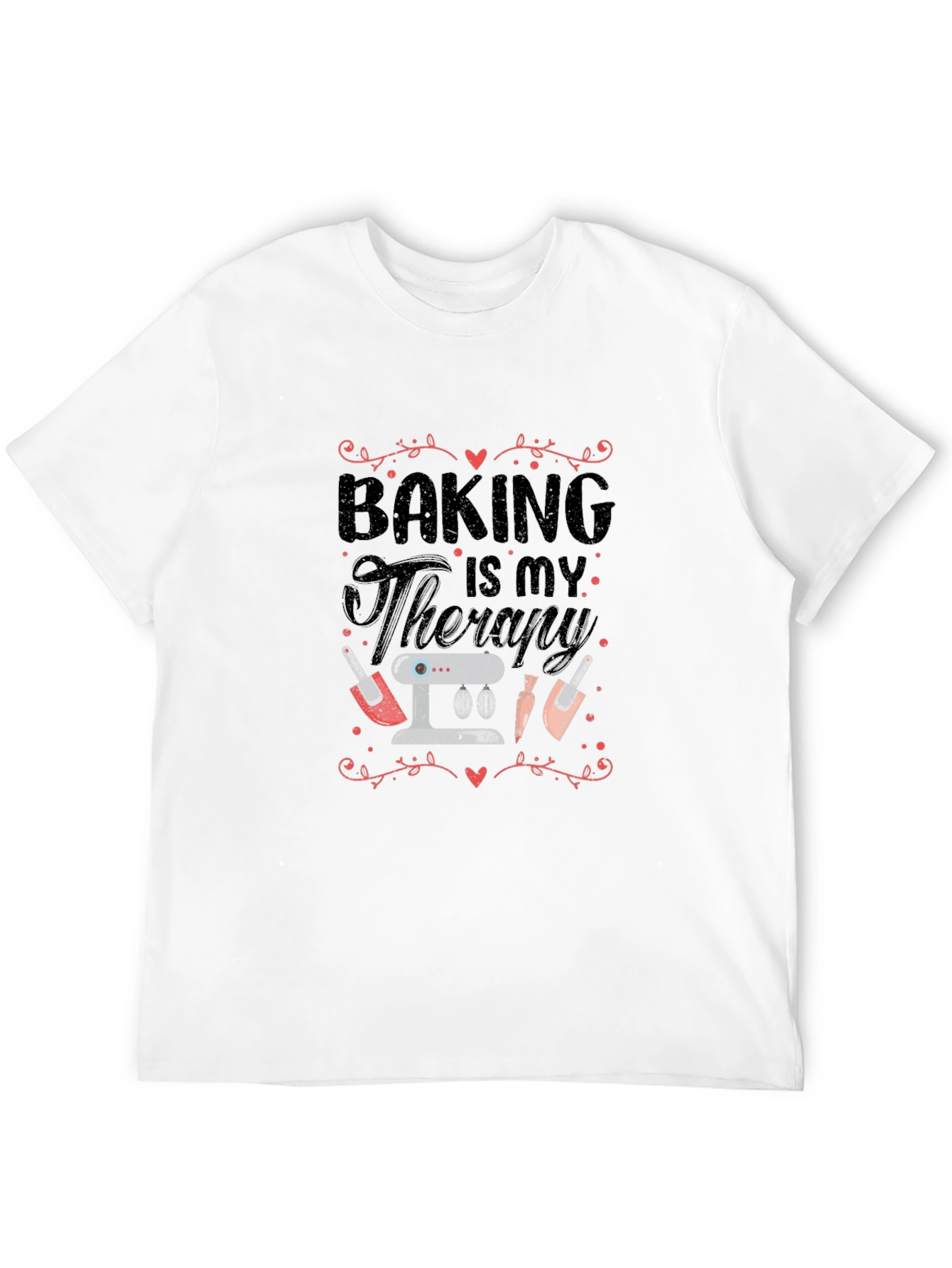 Baking Is My Therapy Graphic T-Shirt