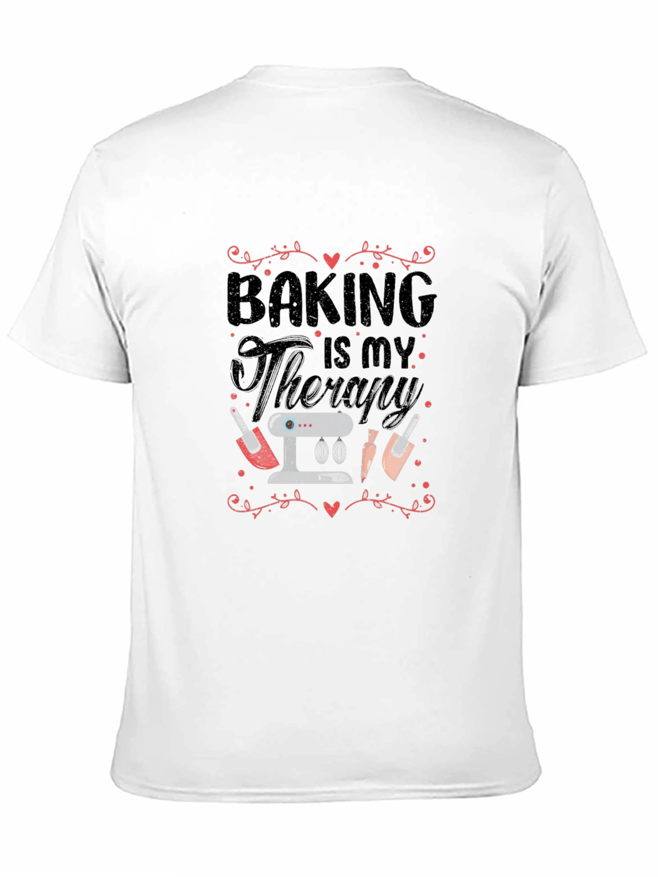 Baking Is My Therapy Graphic T-Shirt