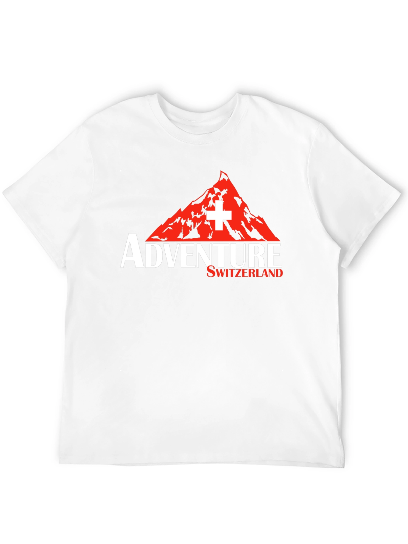 Adventure Switzerland Graphic Tee - Black