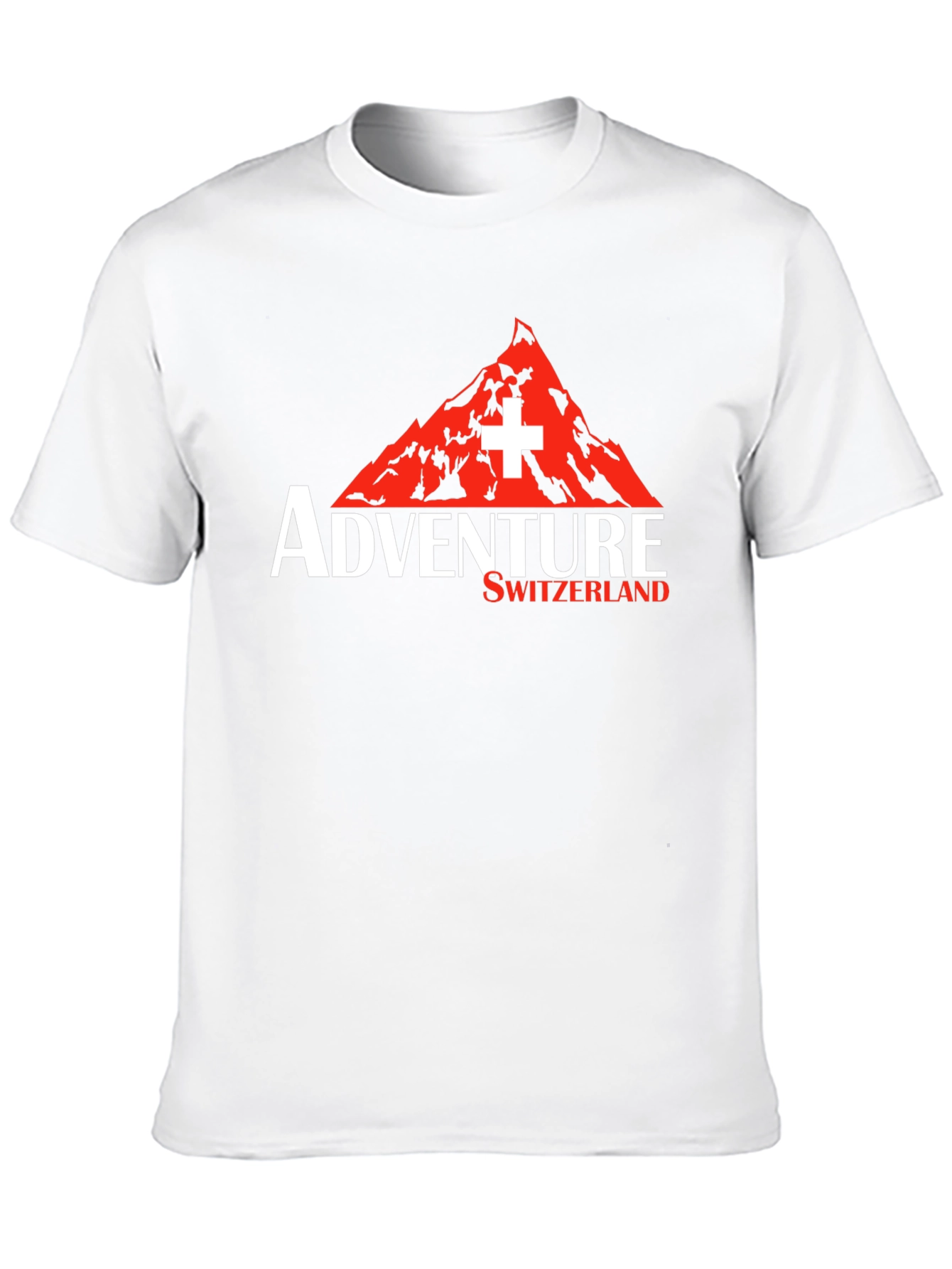 Adventure Switzerland Graphic Tee - Black