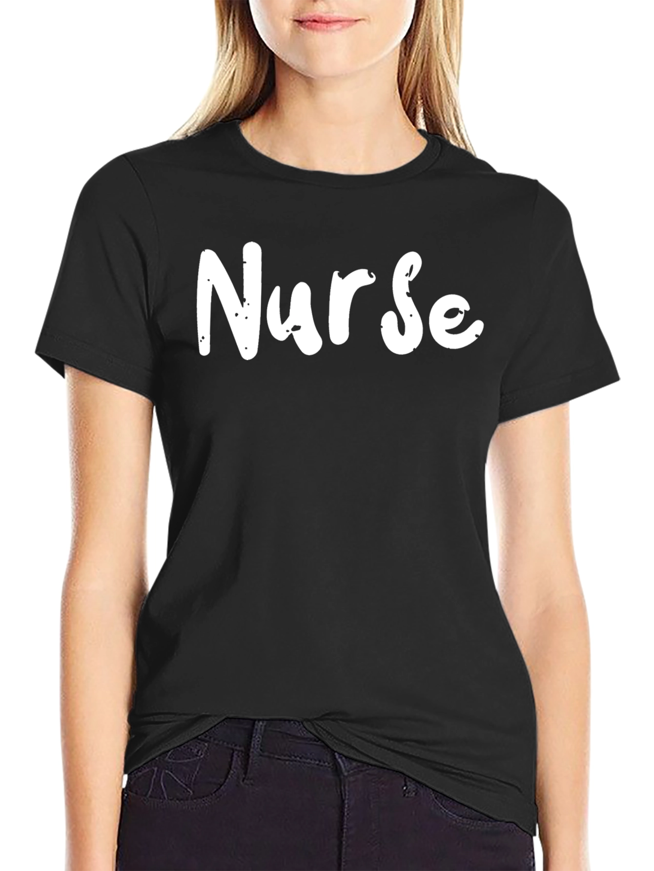 Nurse Graphic T-Shirt - Comfortable Cotton Blend