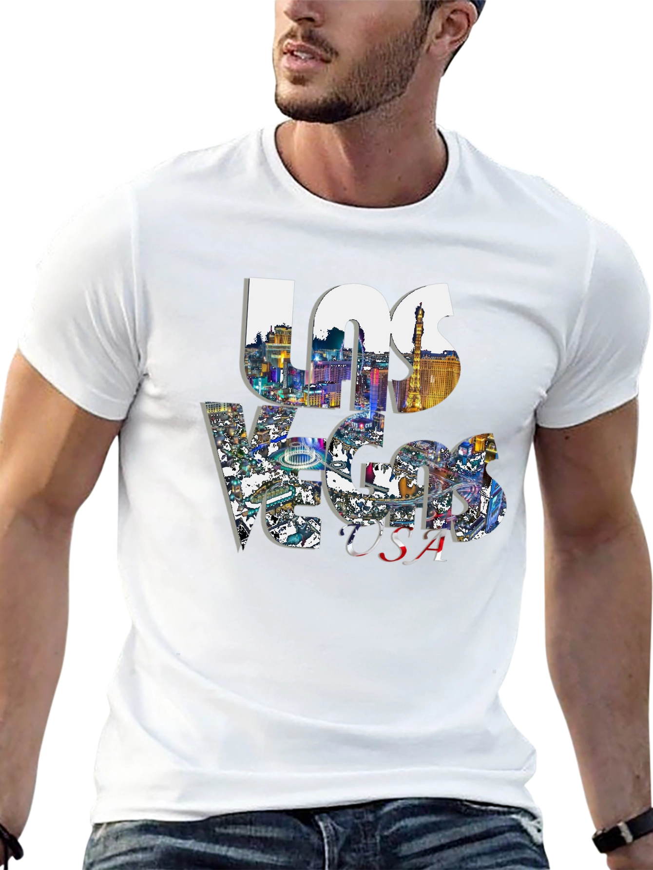 Las Vegas USA Graphic Tee
