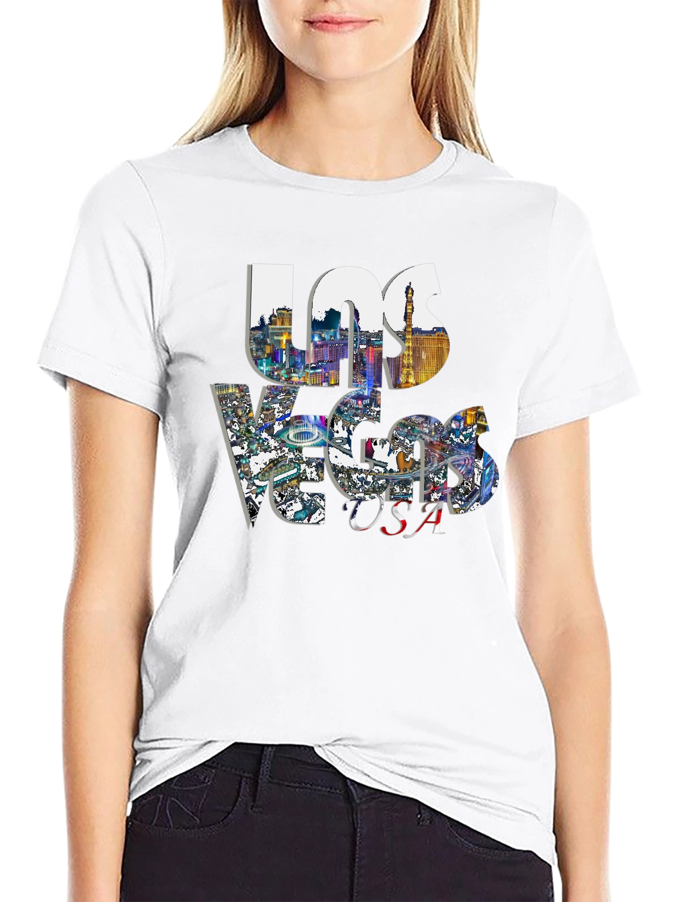 Las Vegas USA Graphic Tee