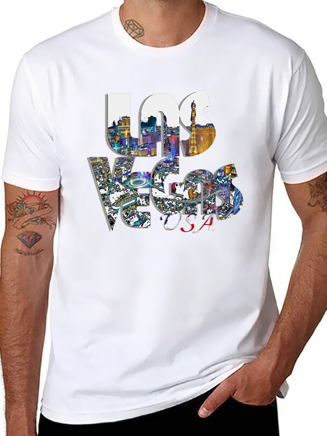 Las Vegas USA Graphic Tee
