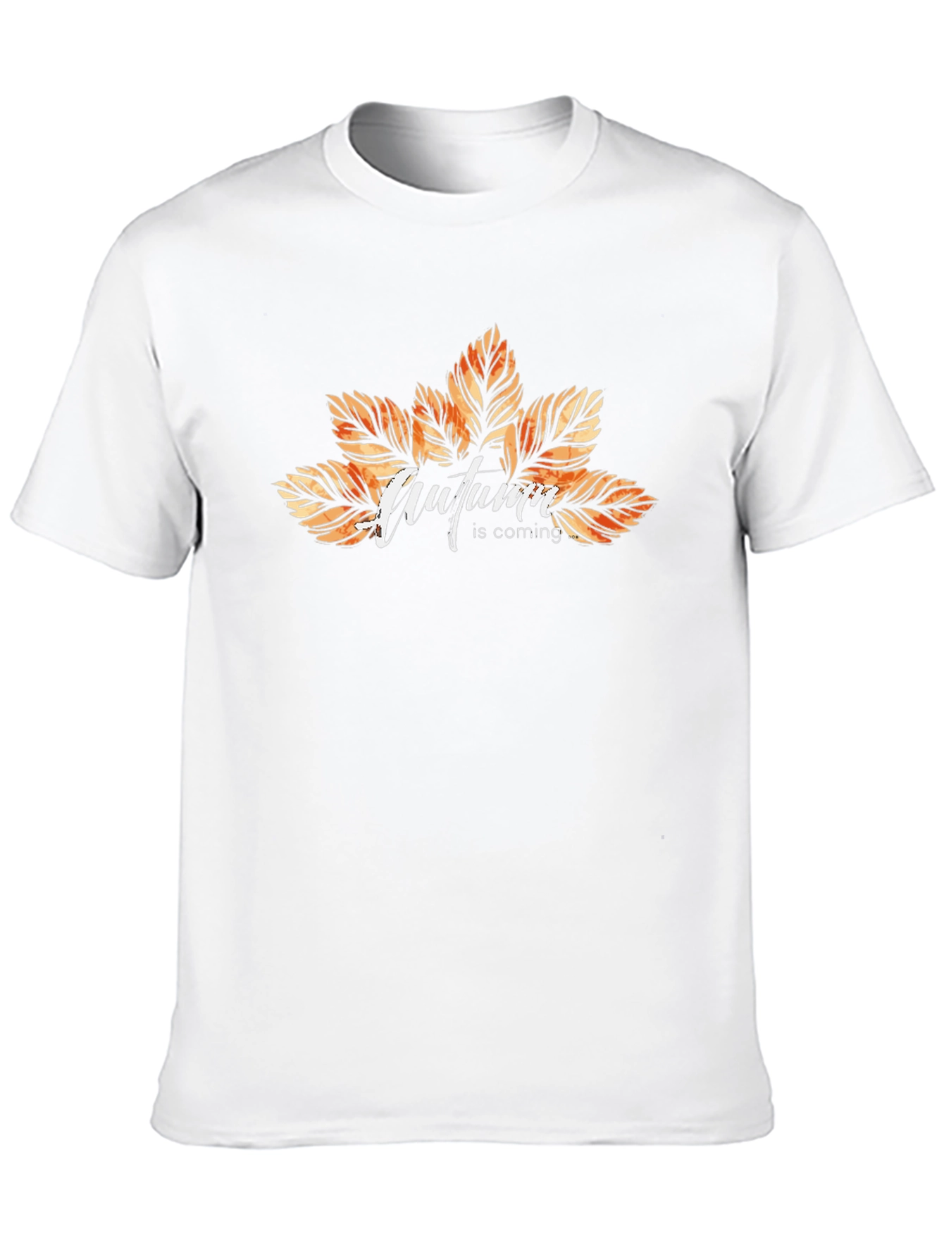 Autumn is Coming Black T-Shirt