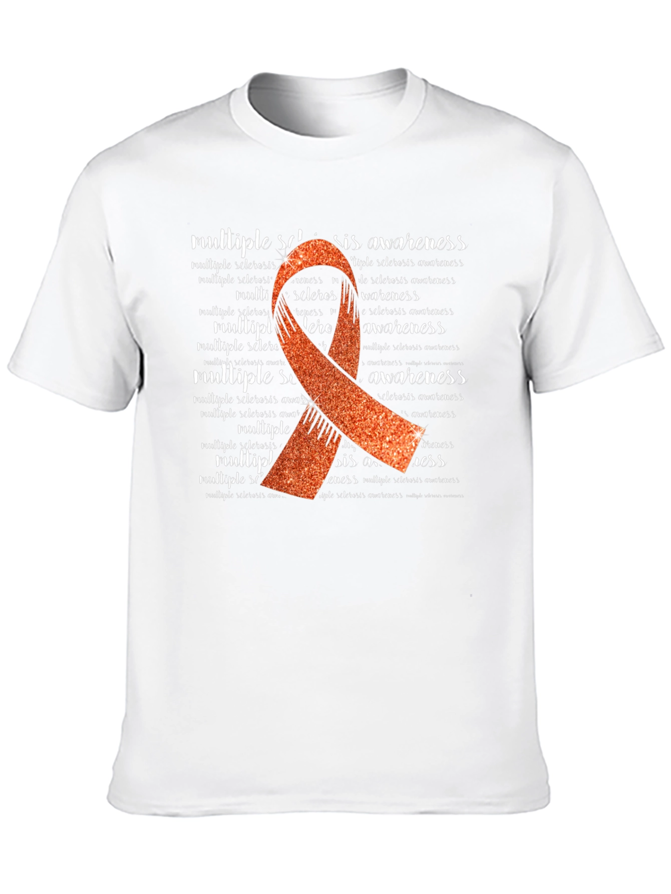 Multiple Sclerosis Awareness Ribbon T-Shirt
