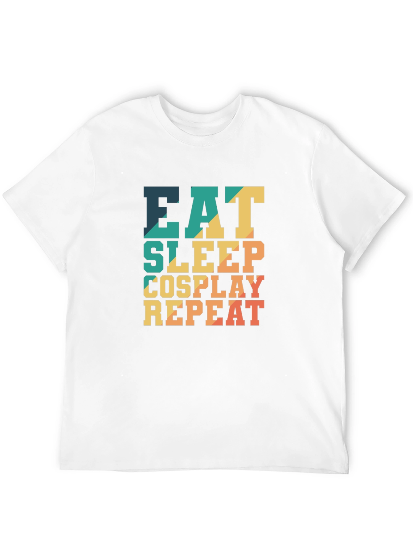 Eat Sleep Cosplay Repeat Retro T-Shirt