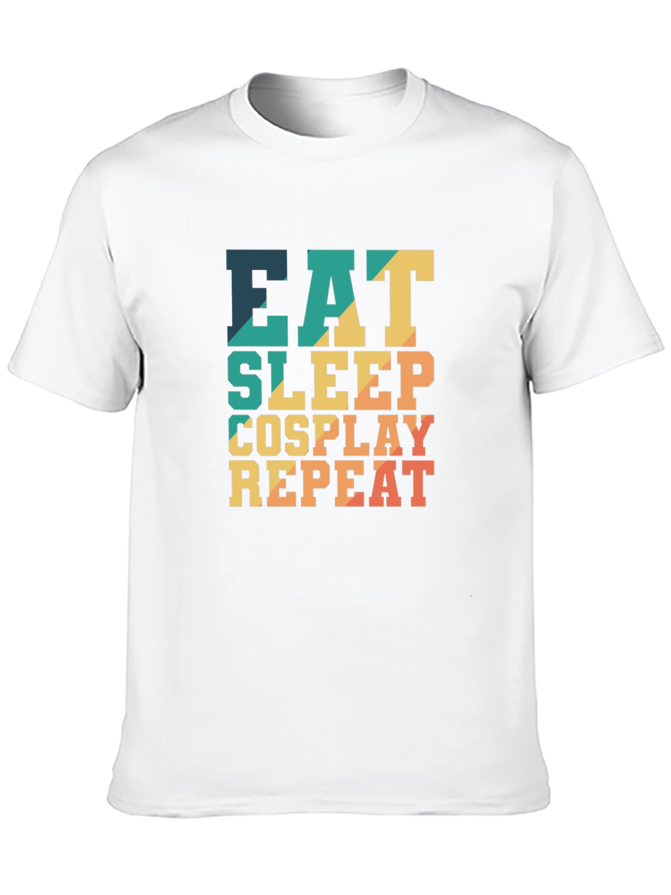Eat Sleep Cosplay Repeat Retro T-Shirt