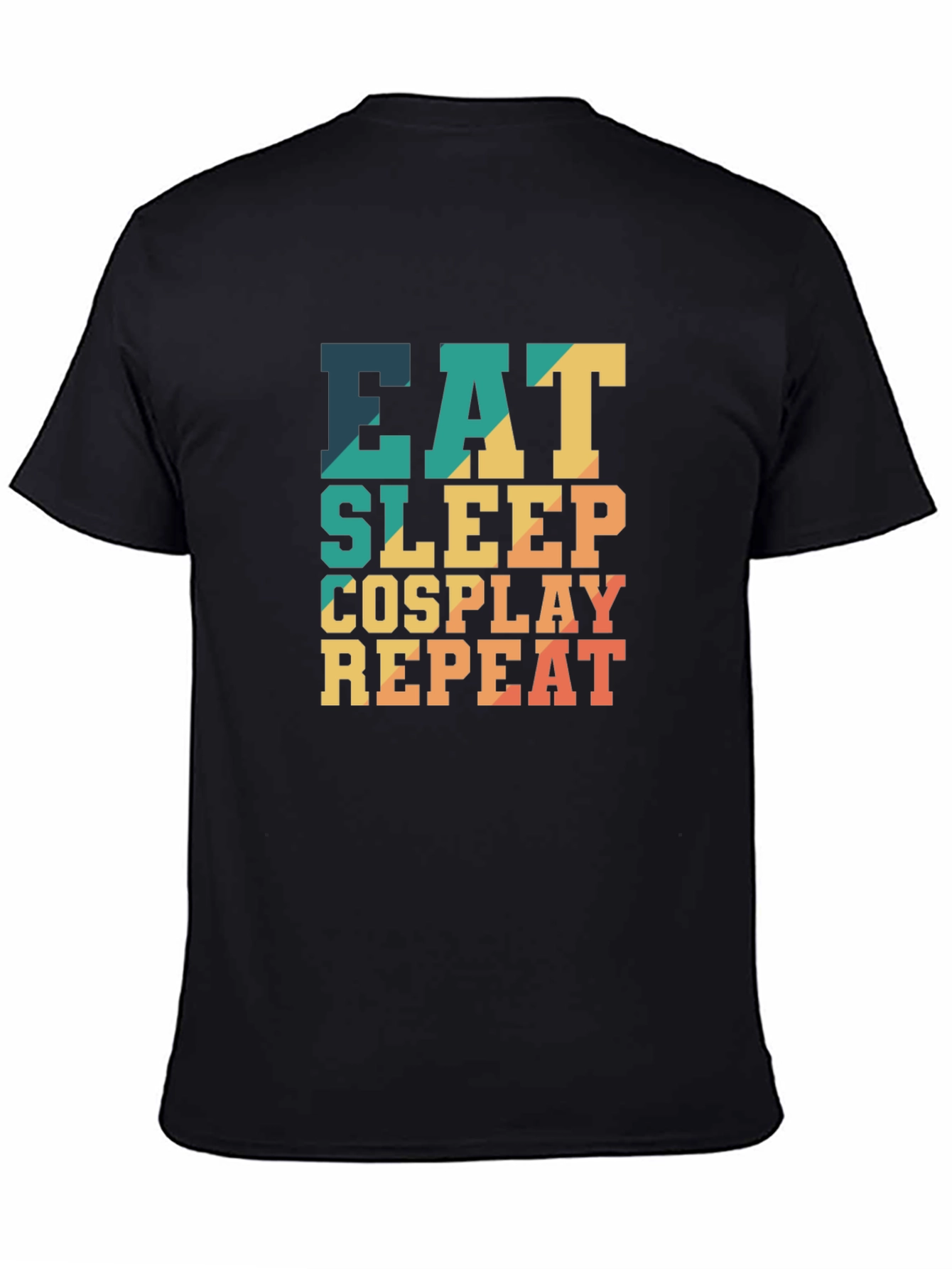 Eat Sleep Cosplay Repeat Retro T-Shirt