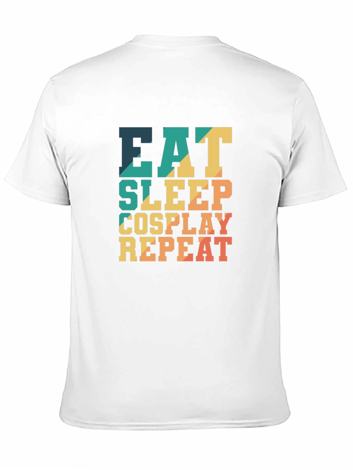 Eat Sleep Cosplay Repeat Retro T-Shirt