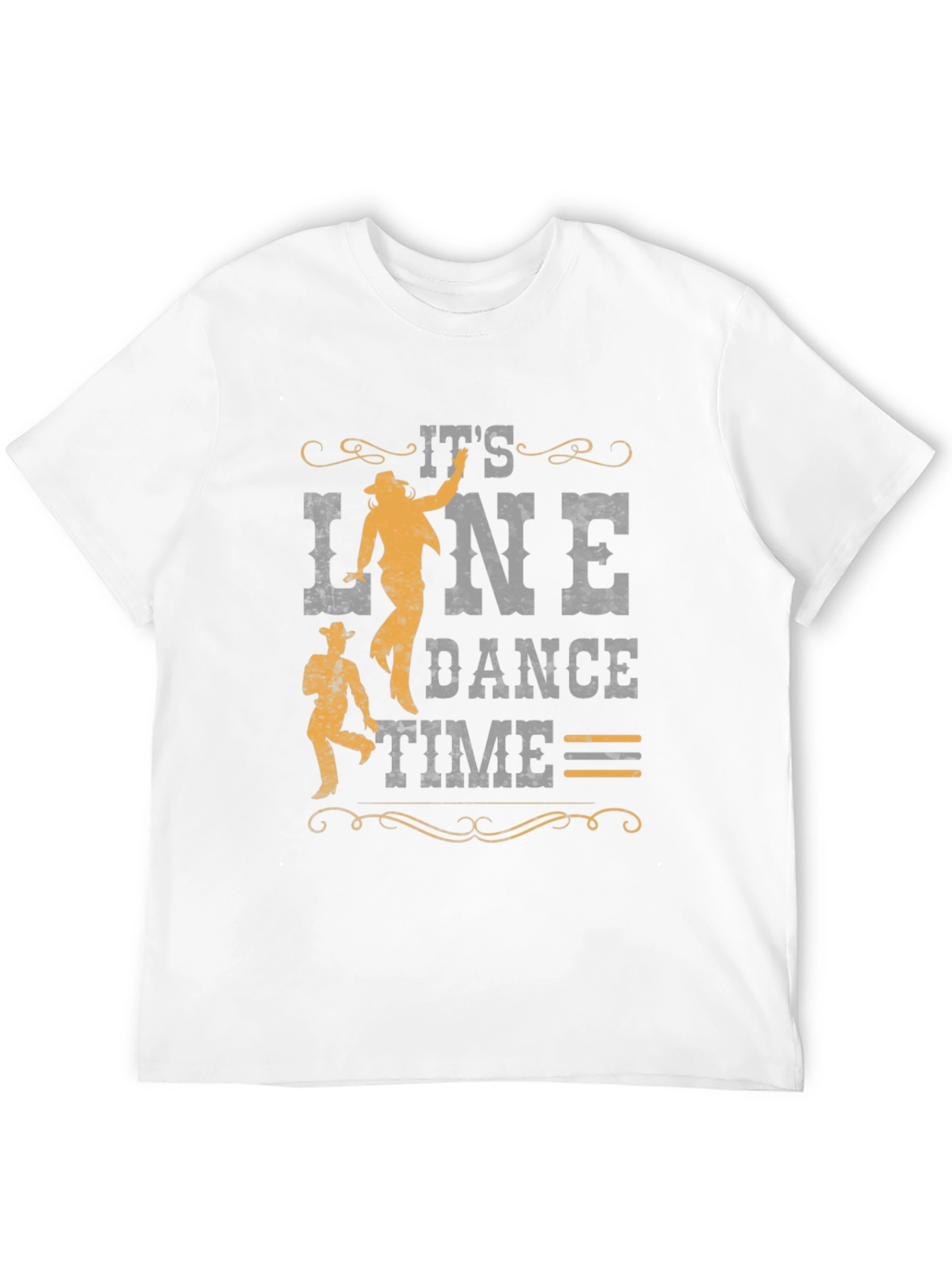 Its Line Dance Time Graphic T-Shirt