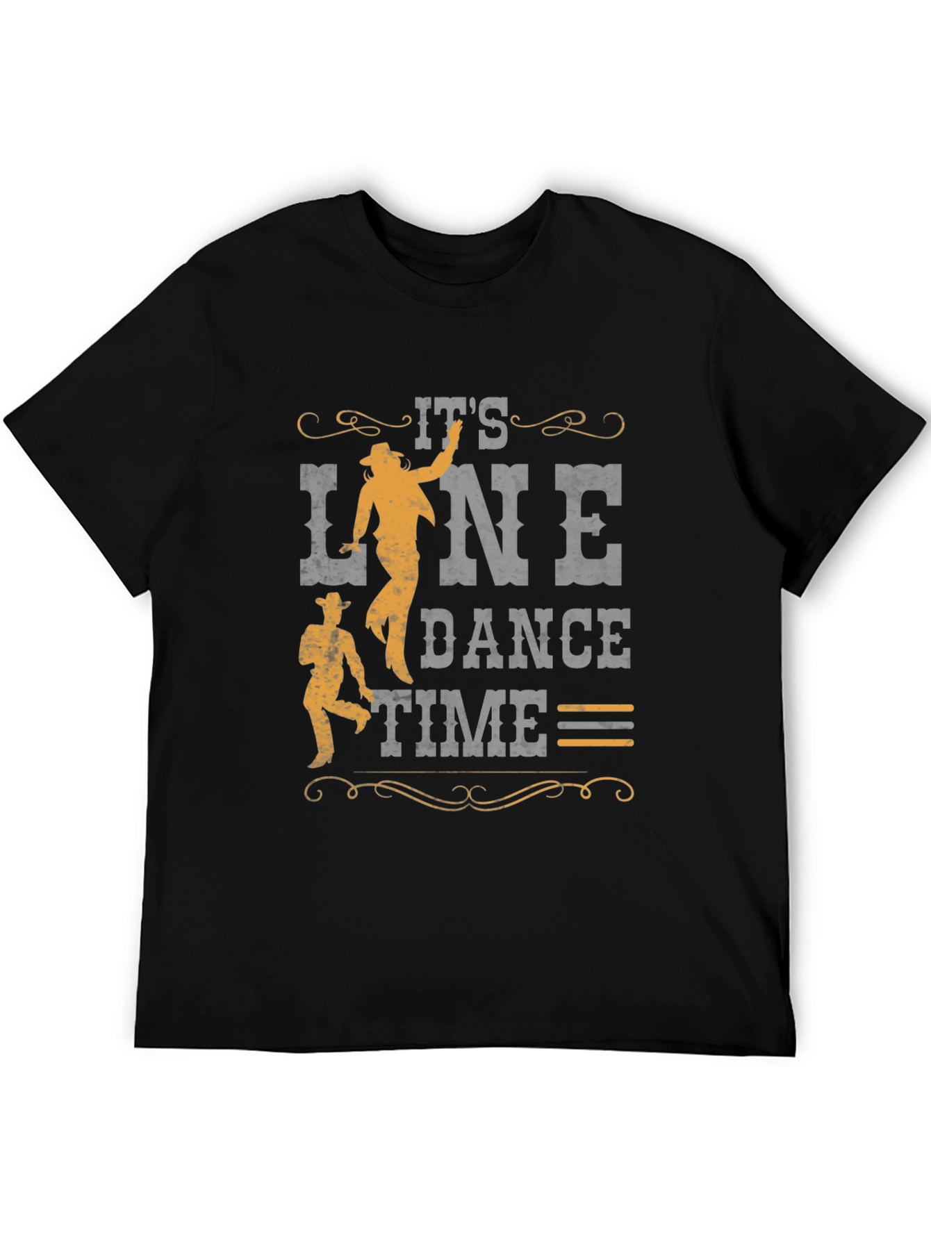 Its Line Dance Time Graphic T-Shirt