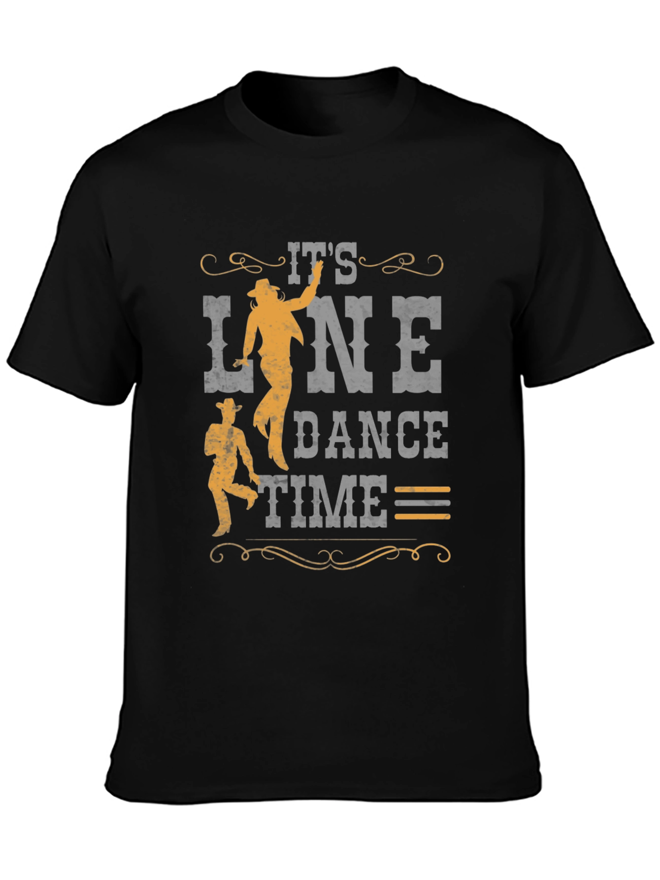 Its Line Dance Time Graphic T-Shirt