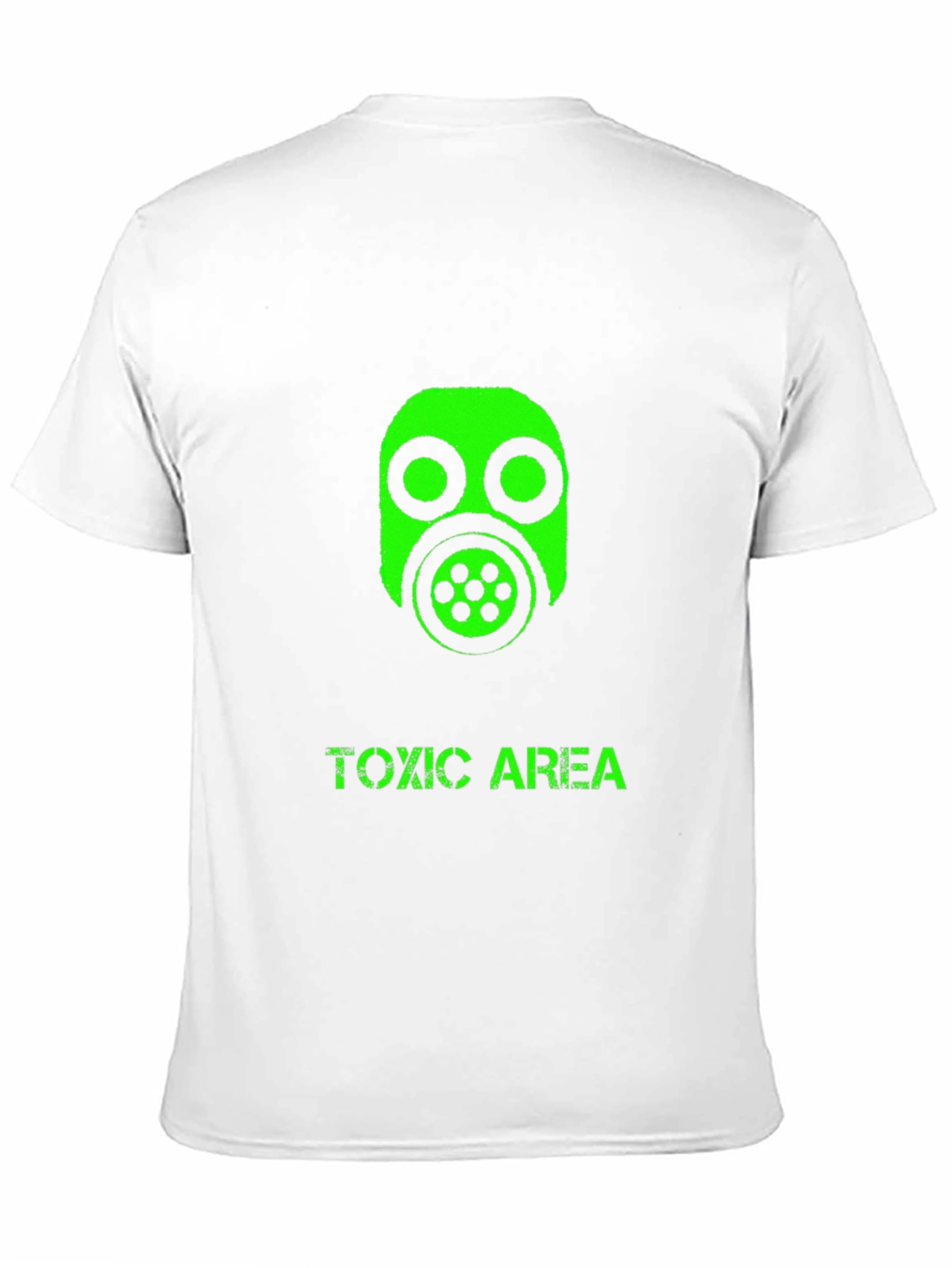 Toxic Area Graphic Tee - Black Cotton T-Shirt
