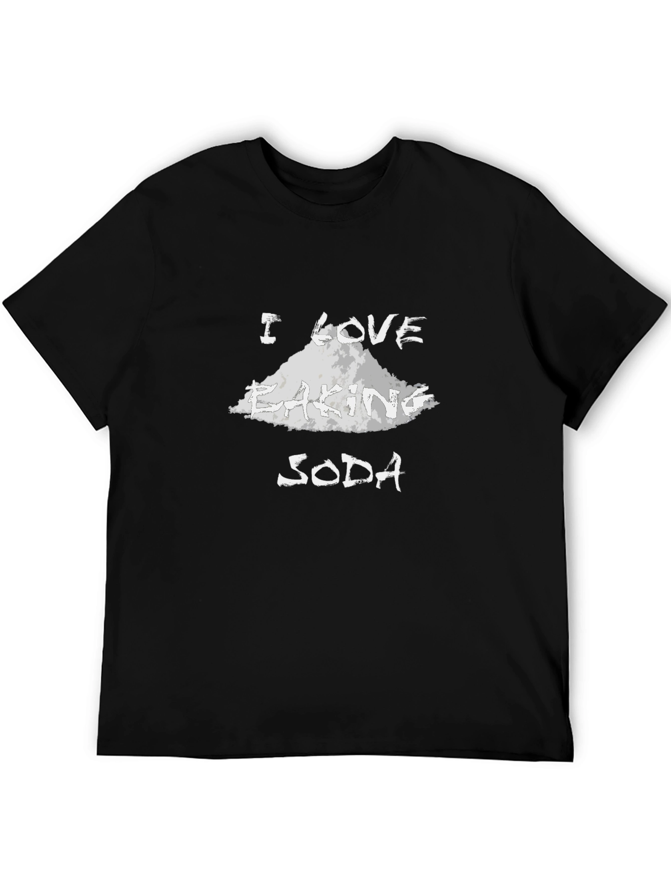 I Love Baking Soda Funny Graphic T-Shirt
