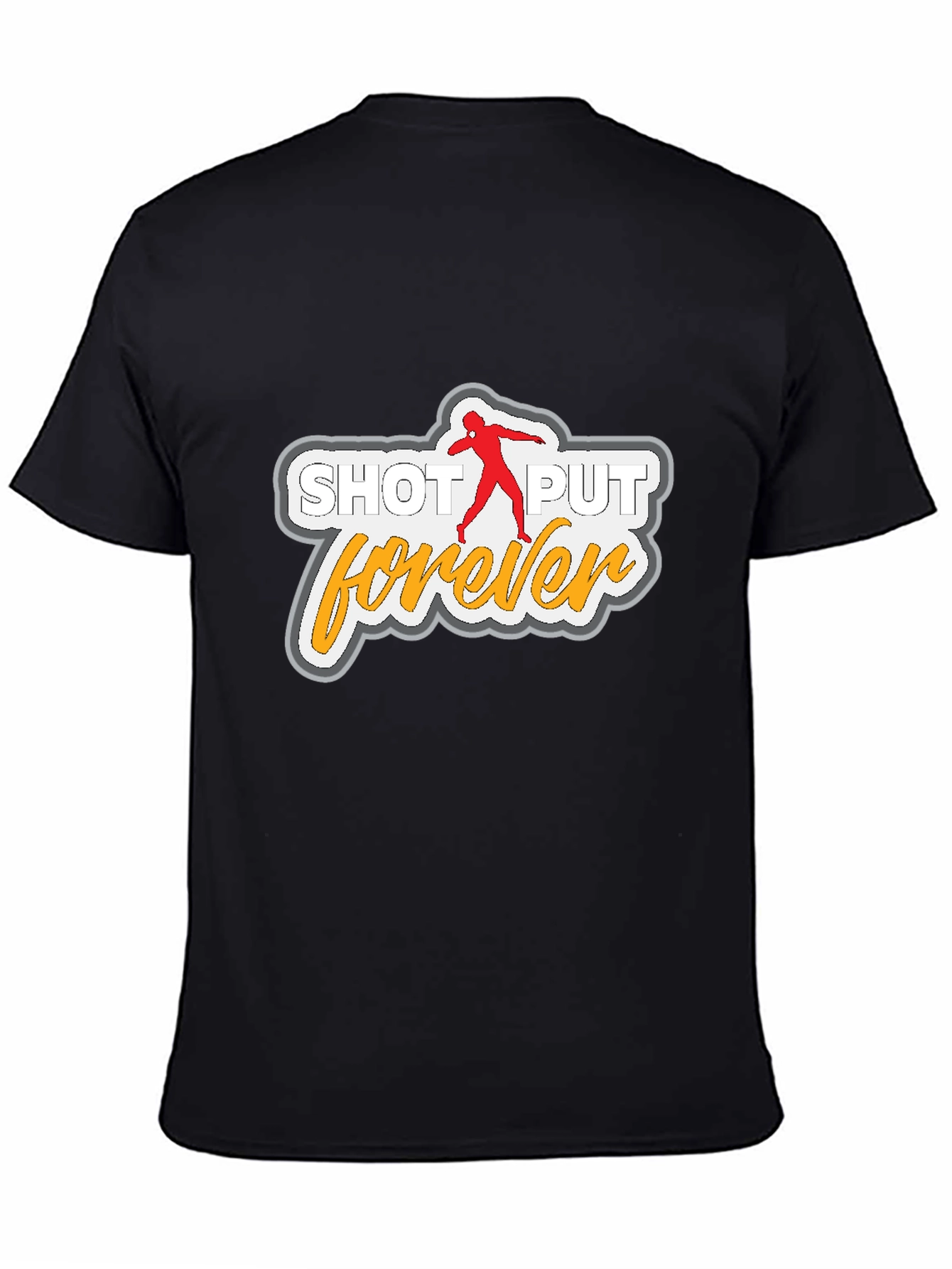 Shot Put Forever T-Shirt Black