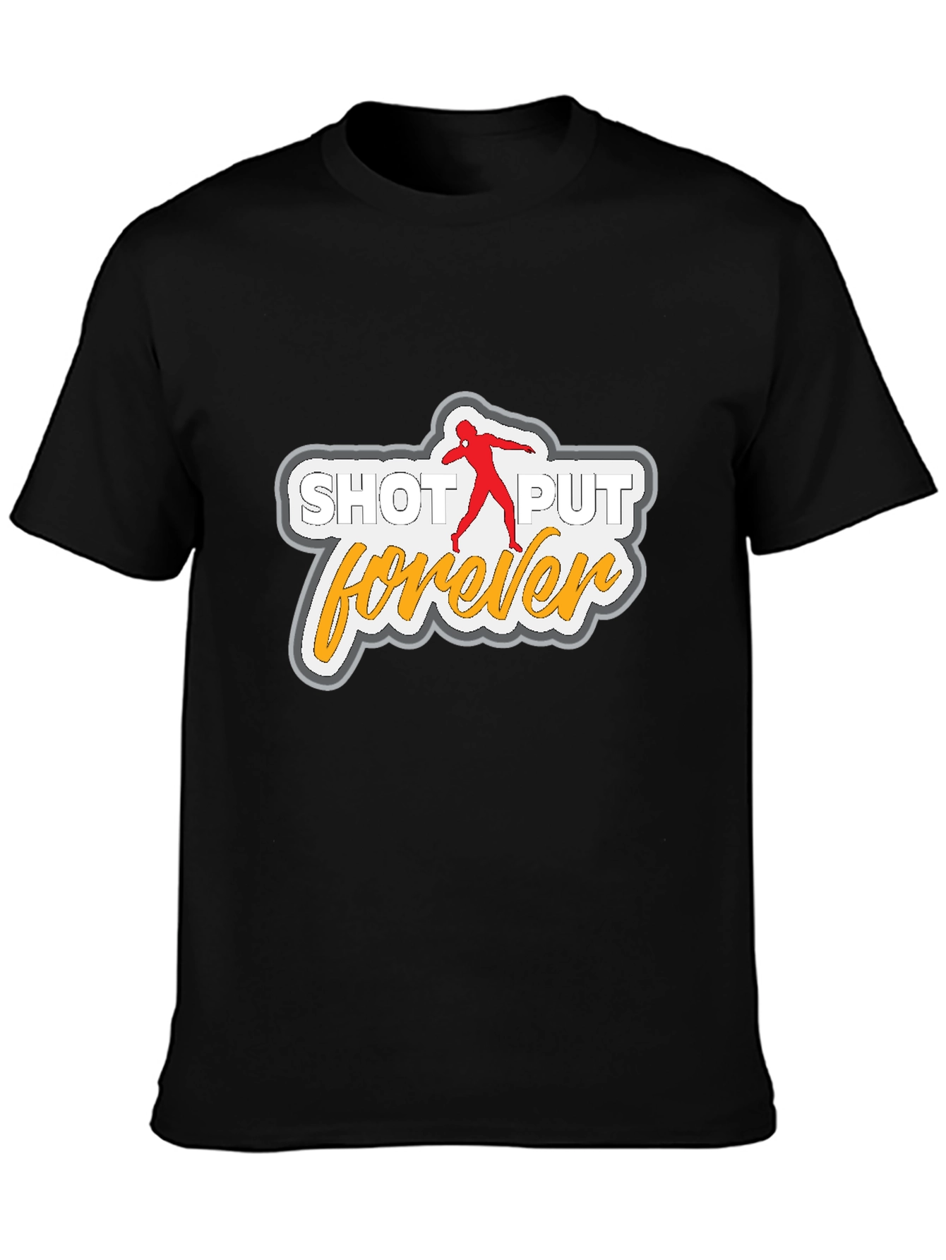 Shot Put Forever T-Shirt Black