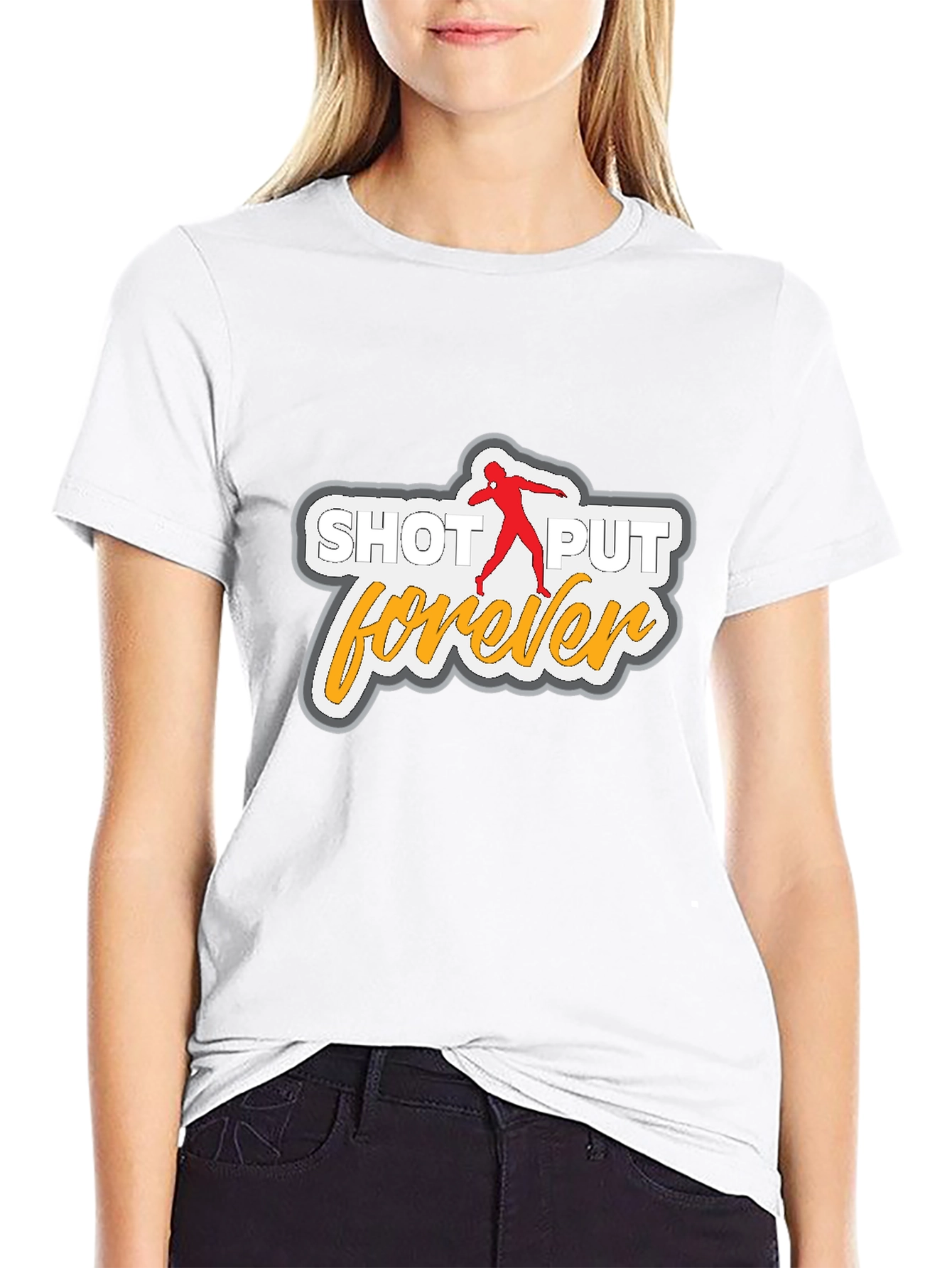 Shot Put Forever T-Shirt Black