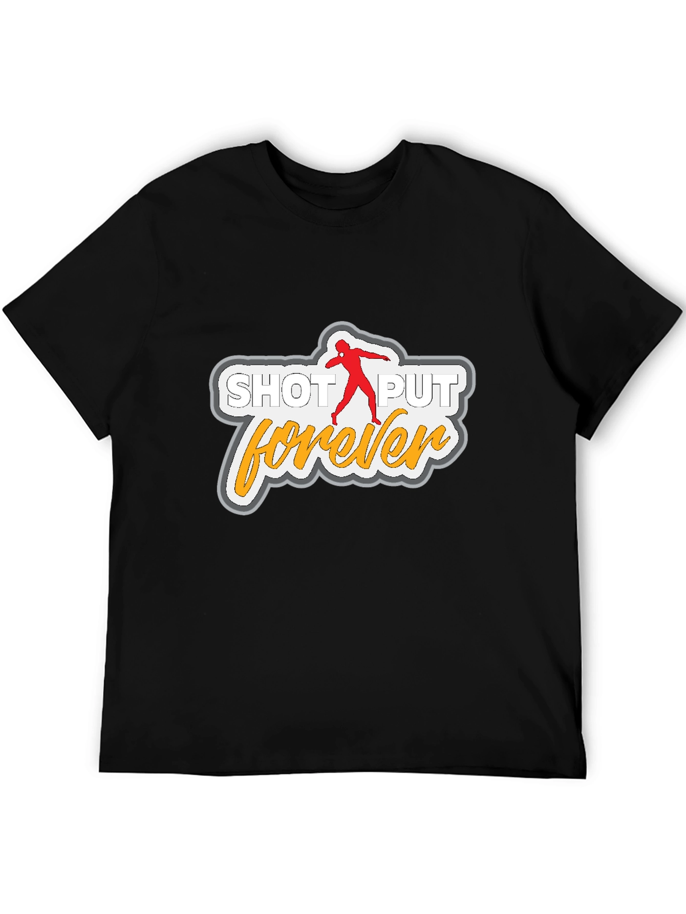 Shot Put Forever T-Shirt Black