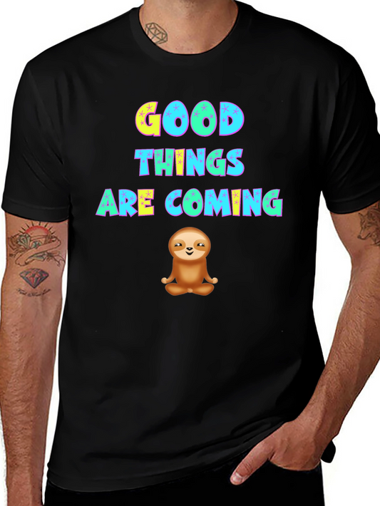Good Things Sloth Graphic Tee