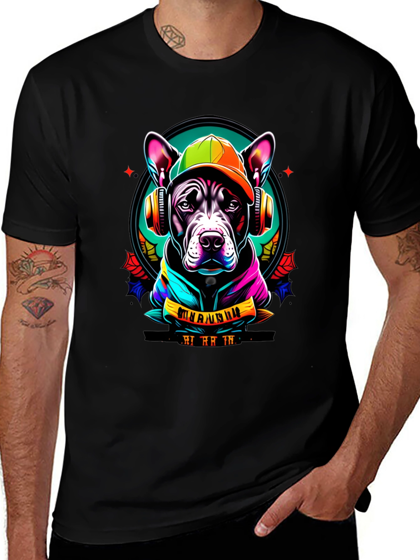 Cool Dog Graphic T-Shirt - Streetwear Style