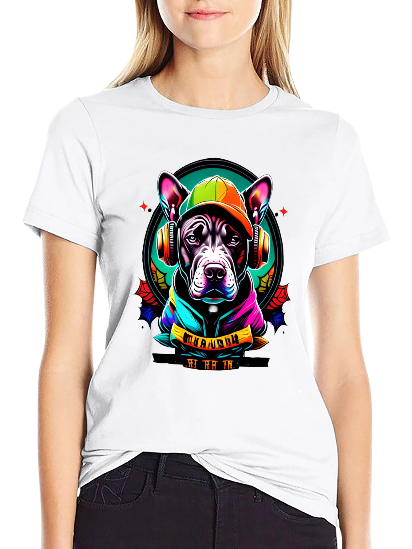 Cool Dog Graphic T-Shirt - Streetwear Style