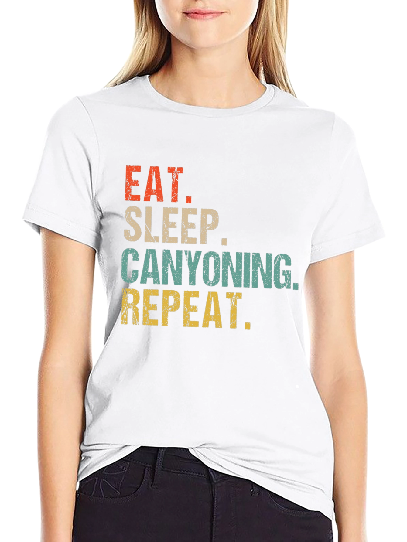 Eat Sleep Canyoning Repeat T-Shirt