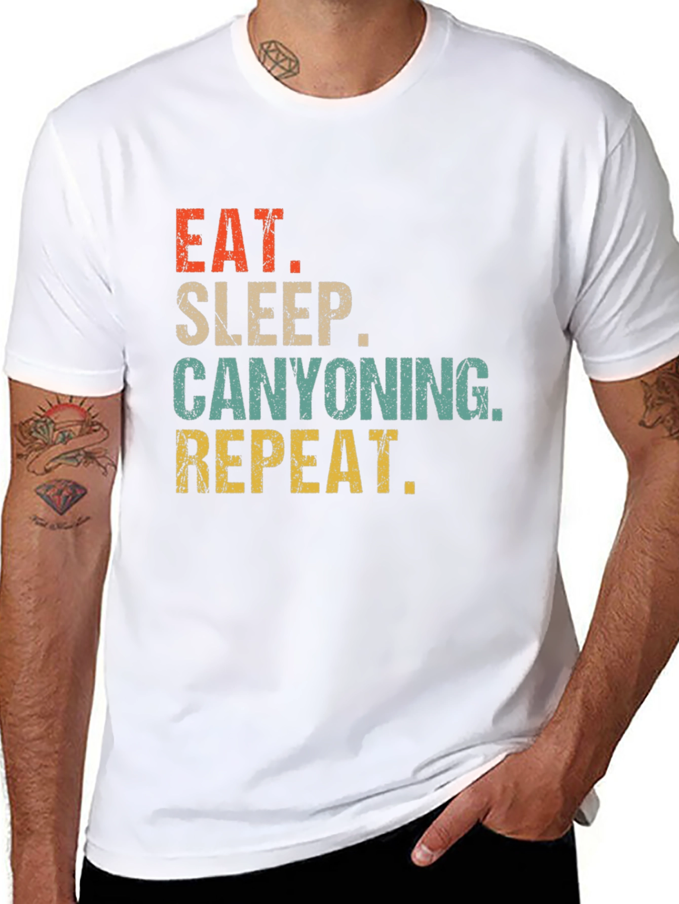 Eat Sleep Canyoning Repeat T-Shirt