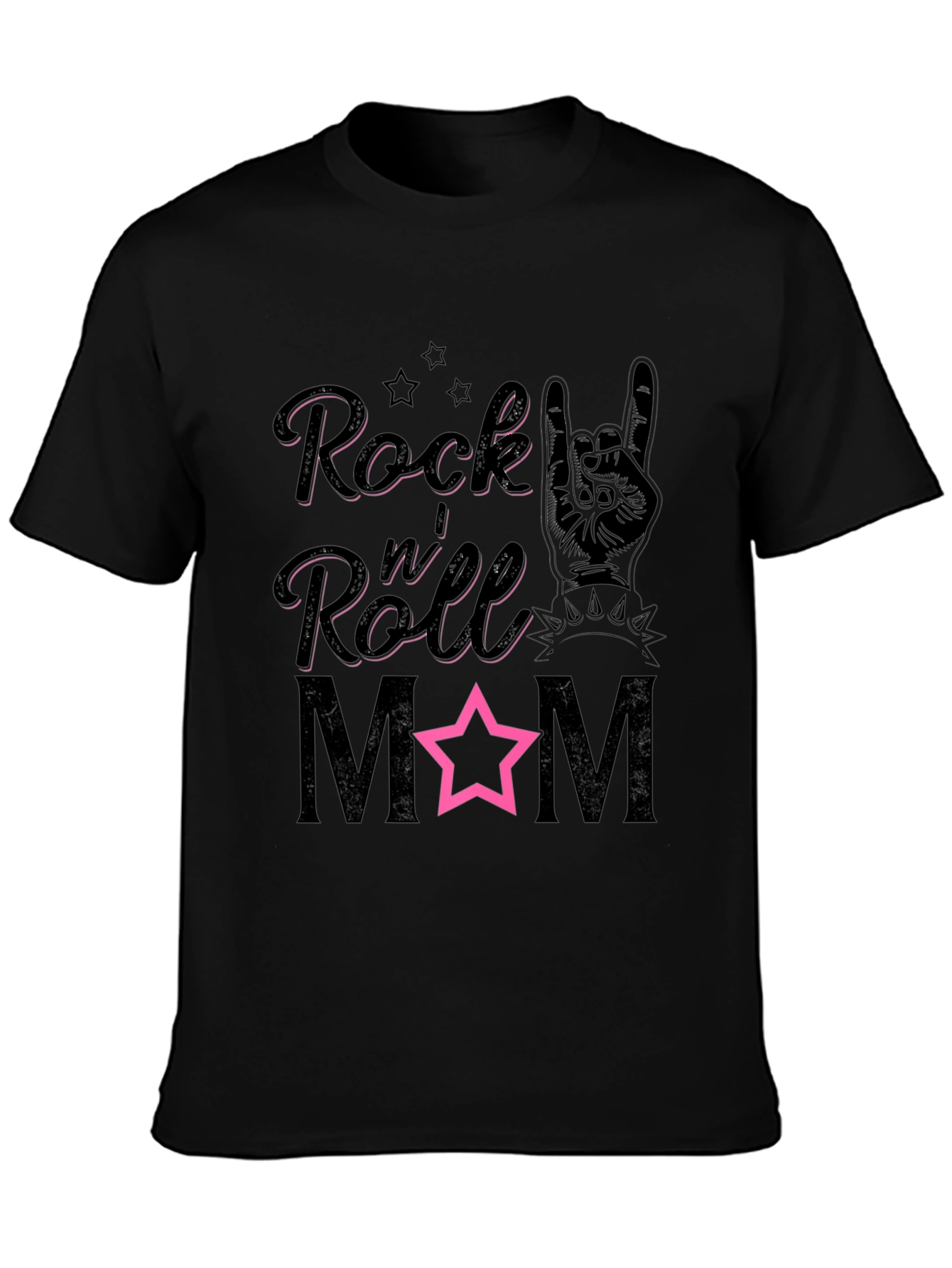 Rock n Roll Mom Graphic T-Shirt