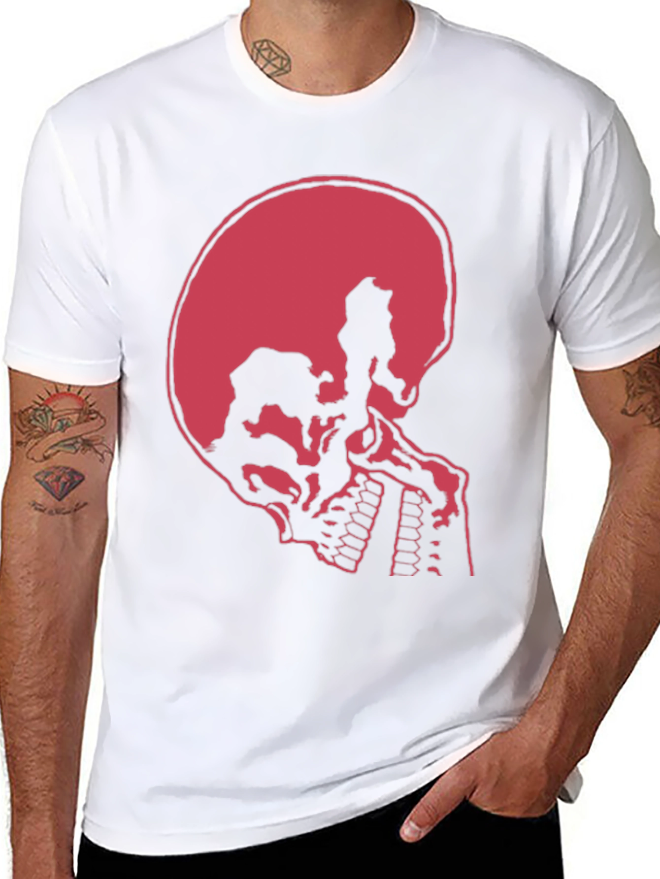 Skull Graphic Tee - Bold & Edgy