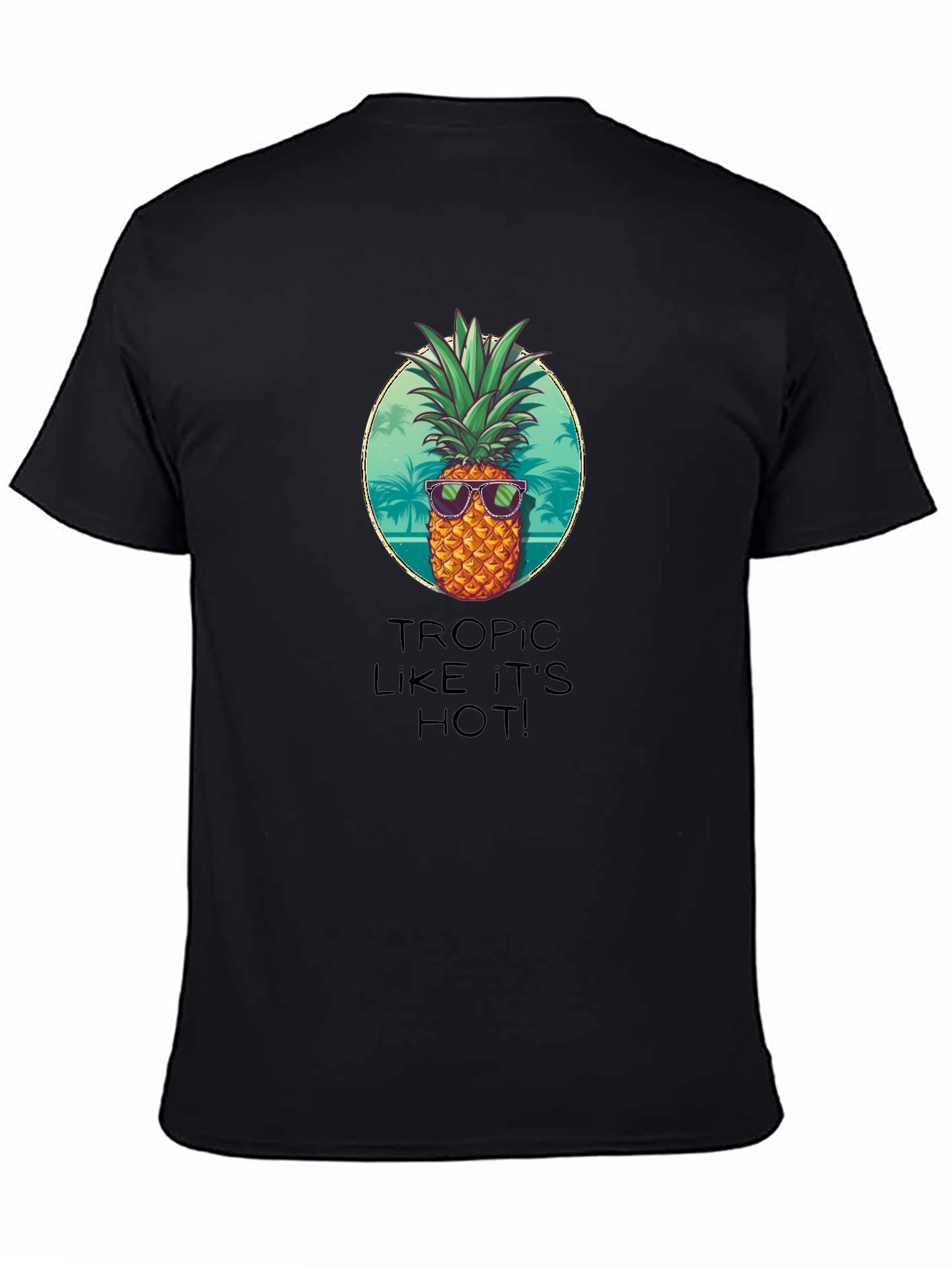 Tropic Like Its Hot Pineapple Graphic Tee