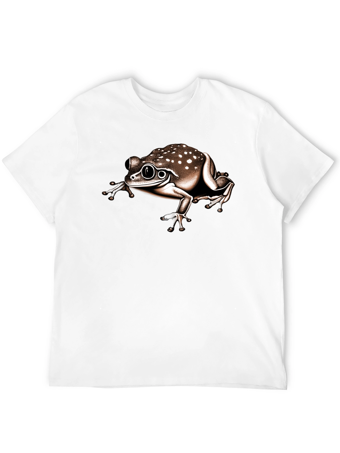 Frog Graphic Tee - Stylish Mens Black T-Shirt