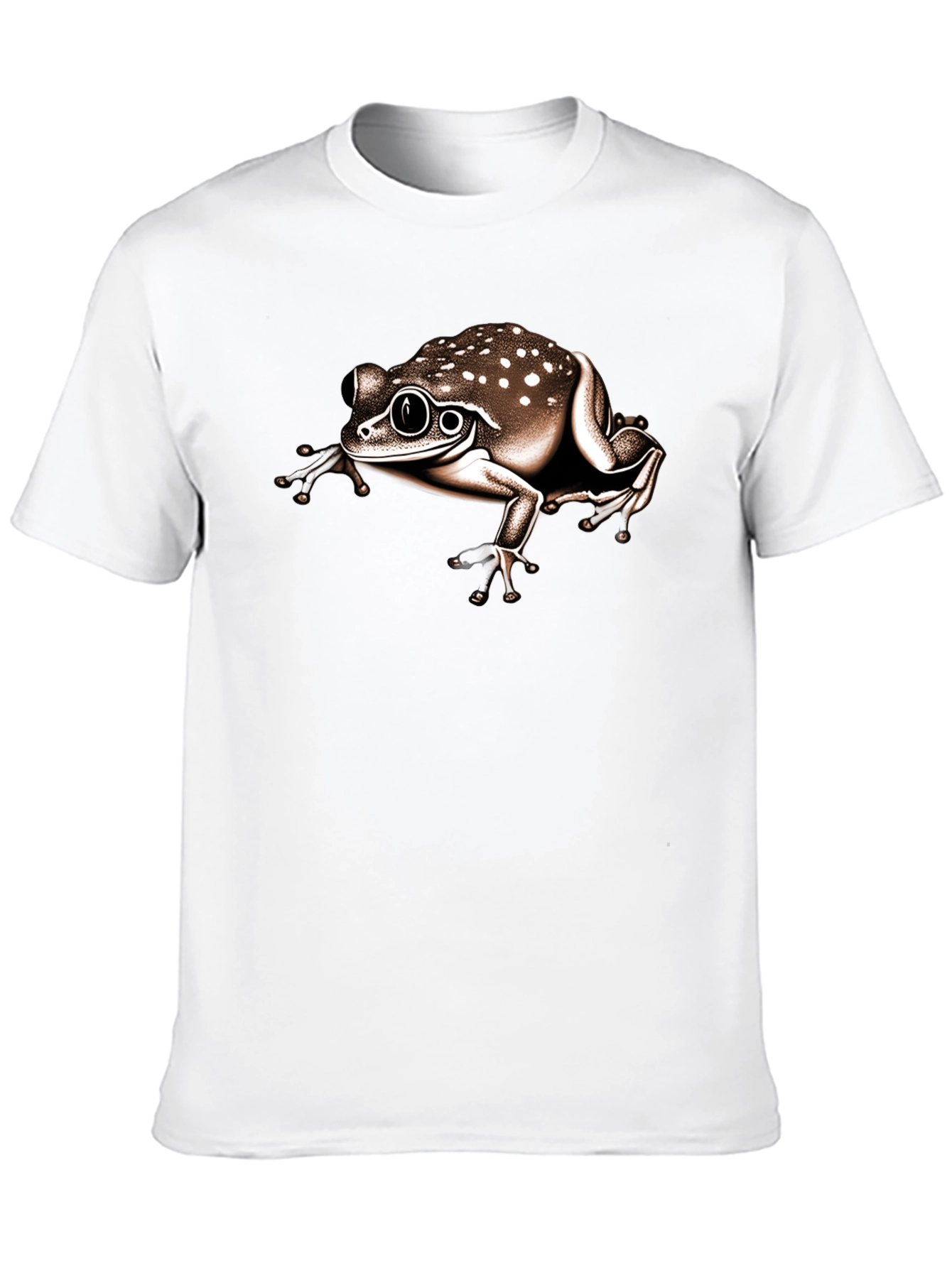Frog Graphic Tee - Stylish Mens Black T-Shirt