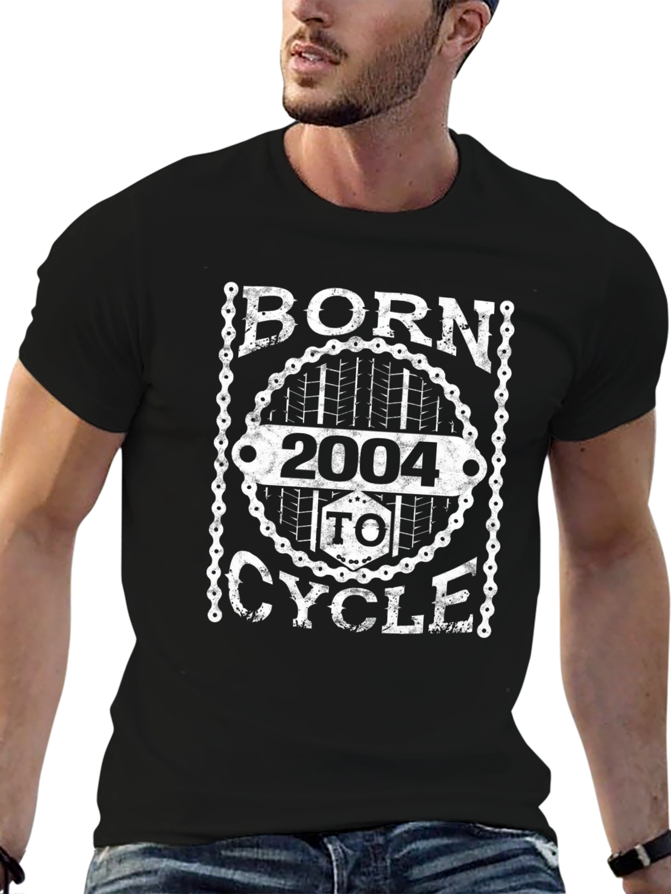 Born to Cycle 2004 Graphic T-Shirt