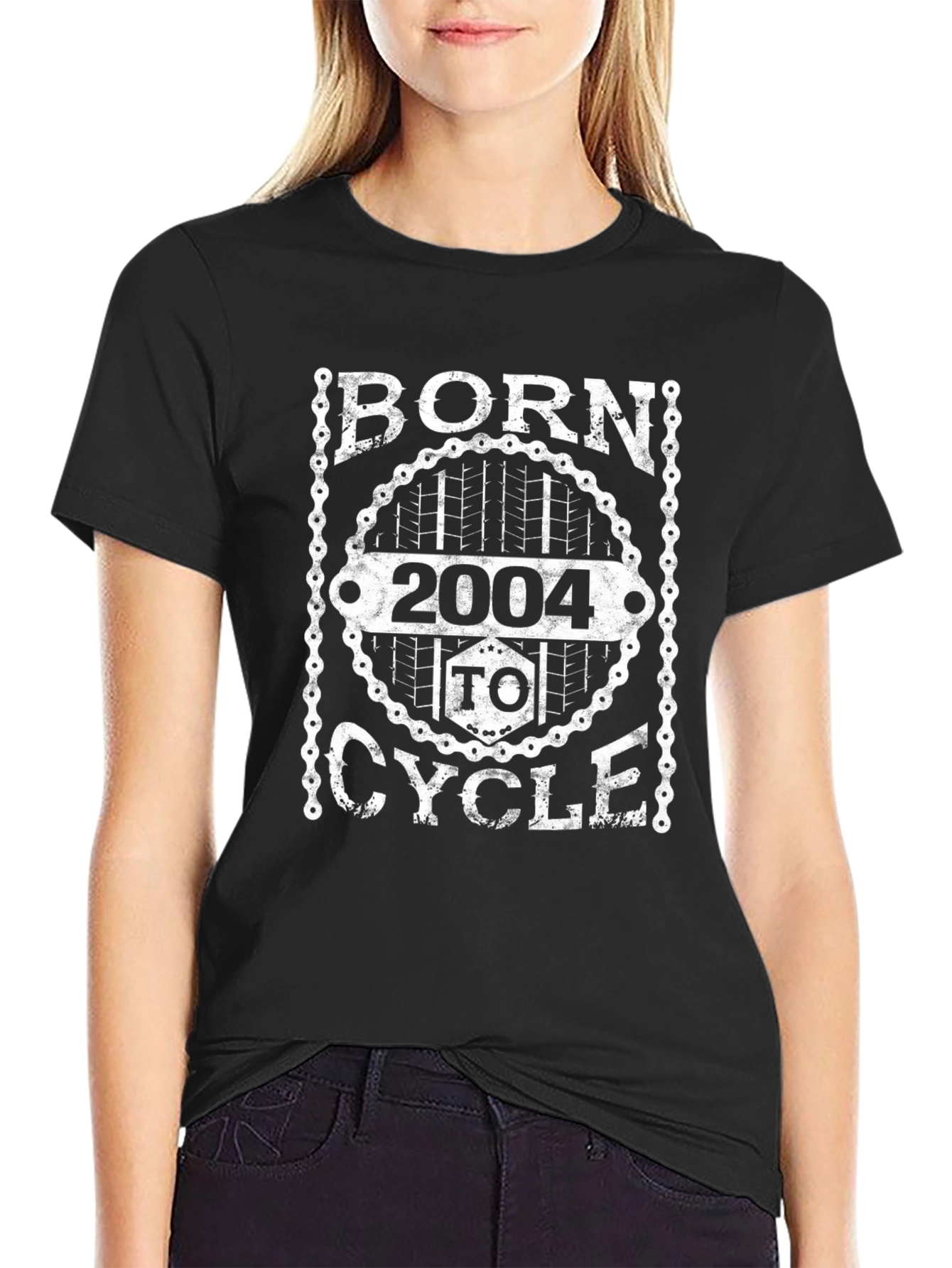 Born to Cycle 2004 Graphic T-Shirt