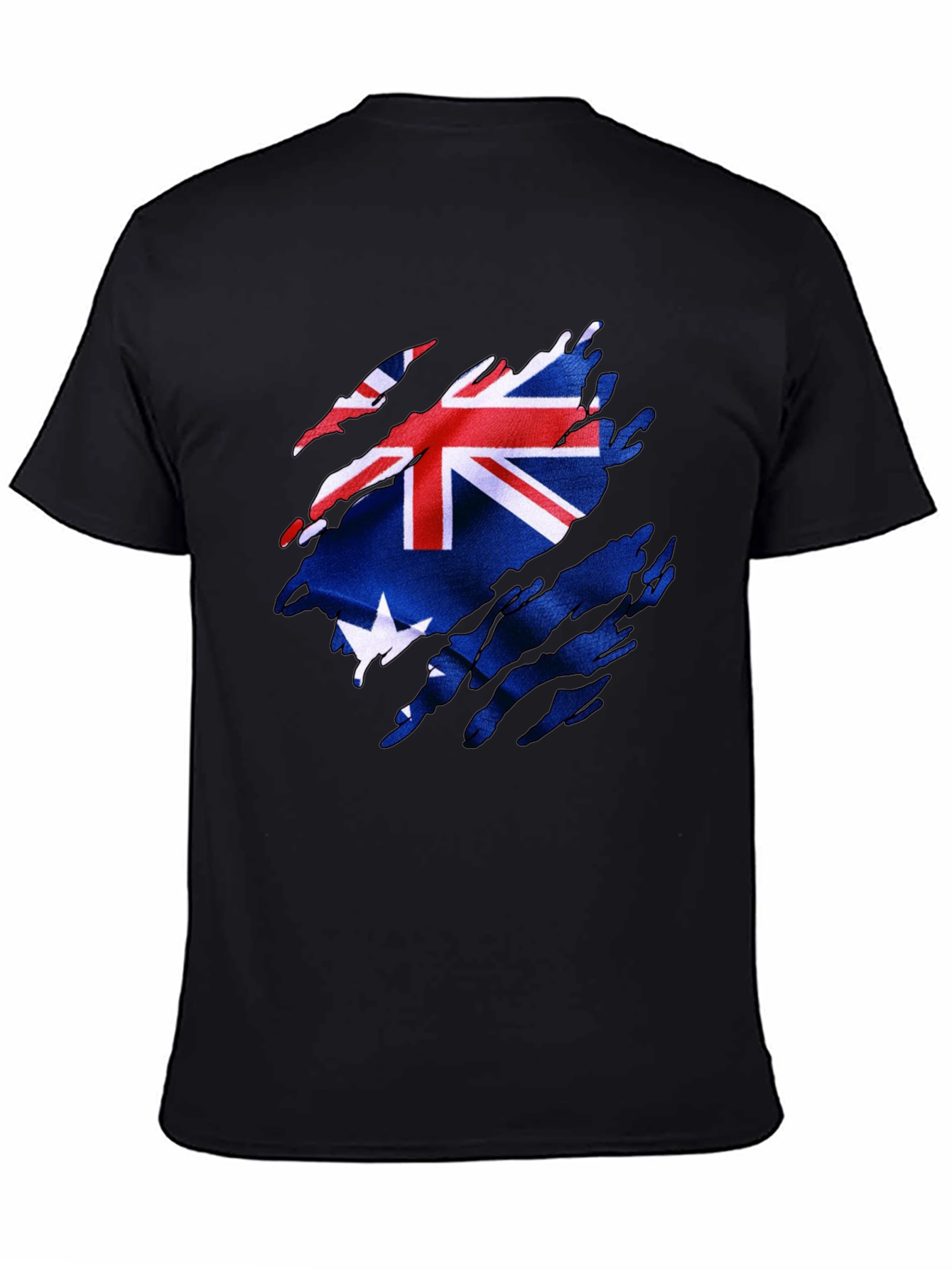 Distressed Australian Flag Graphic Tee