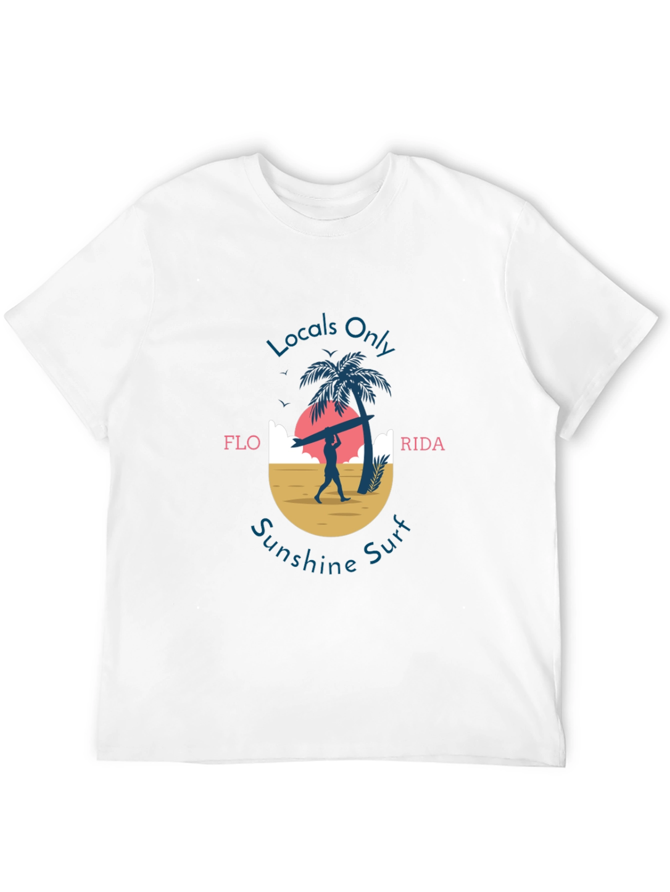Locals Only Florida Sunshine Surf Graphic Tee