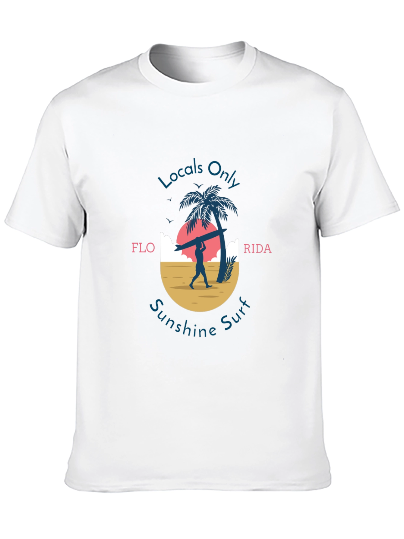 Locals Only Florida Sunshine Surf Graphic Tee