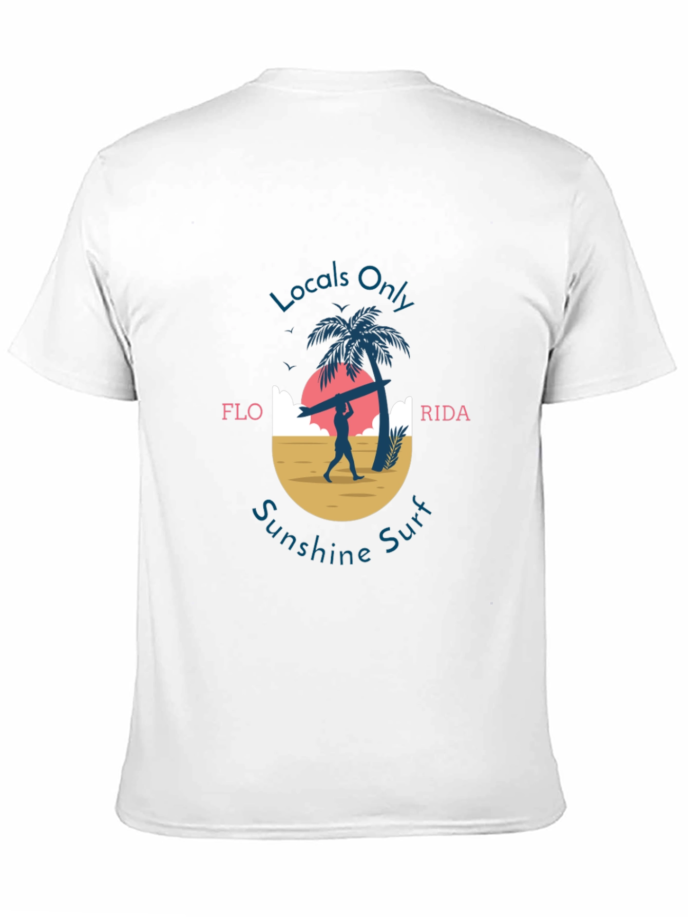 Locals Only Florida Sunshine Surf Graphic Tee