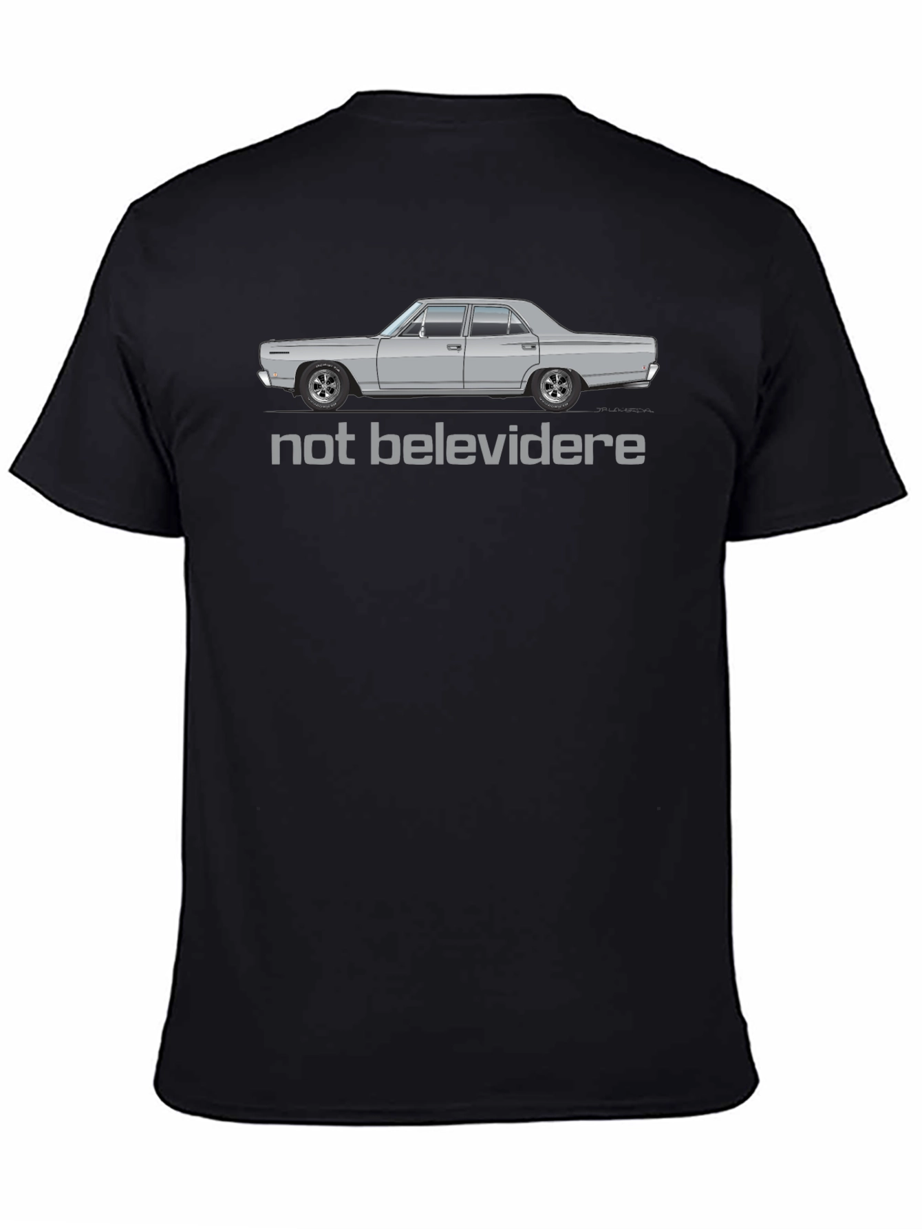 Not Belvedere Car T-Shirt