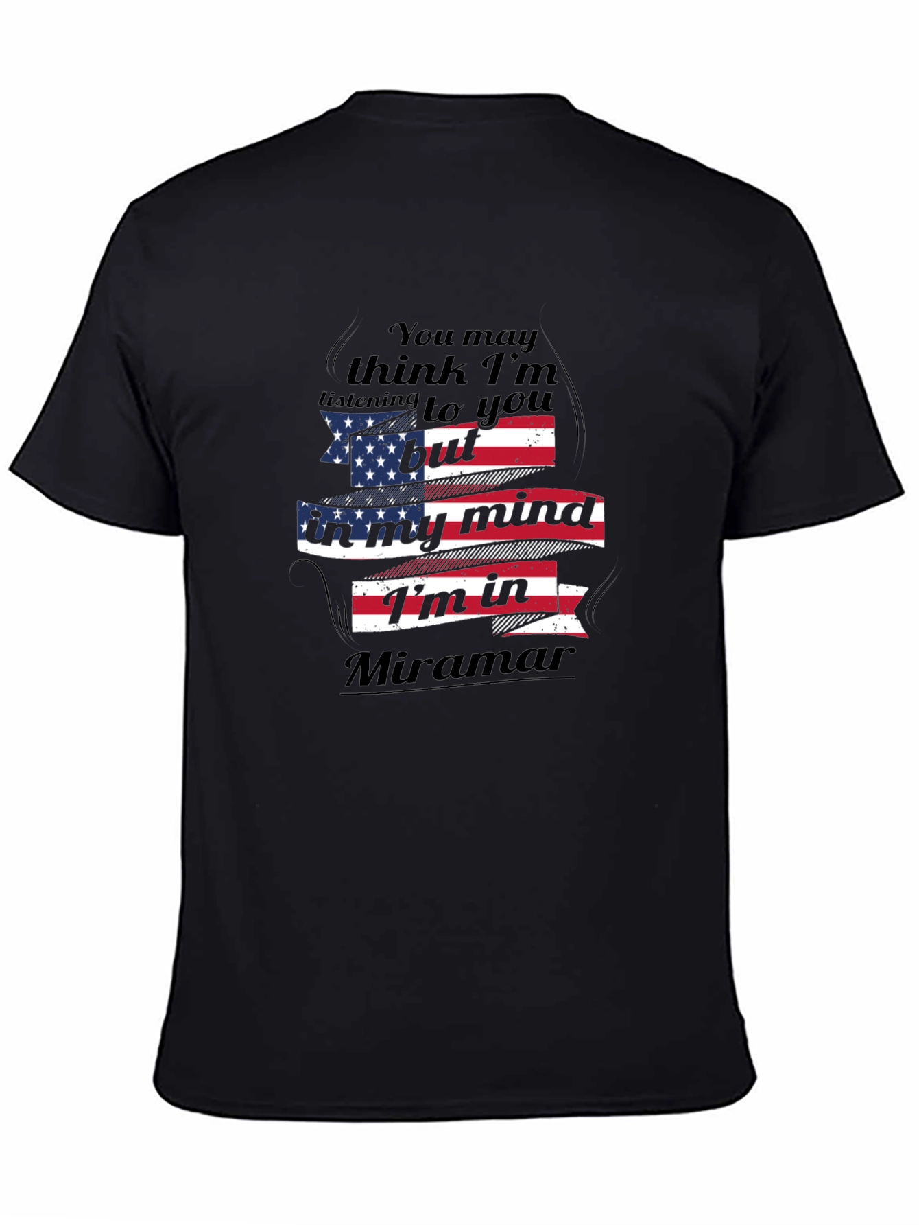 Miramar Mind T-Shirt - Patriotic Novelty Tee
