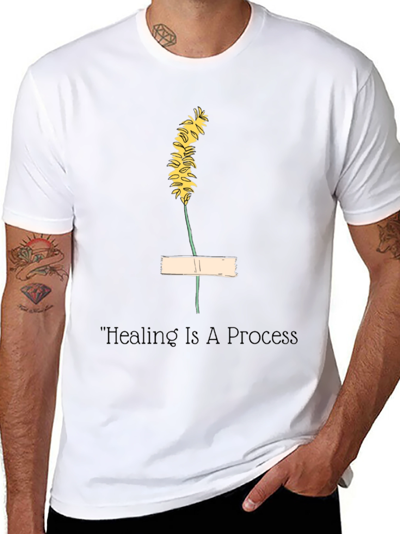 Healing Is a Process Graphic Tee