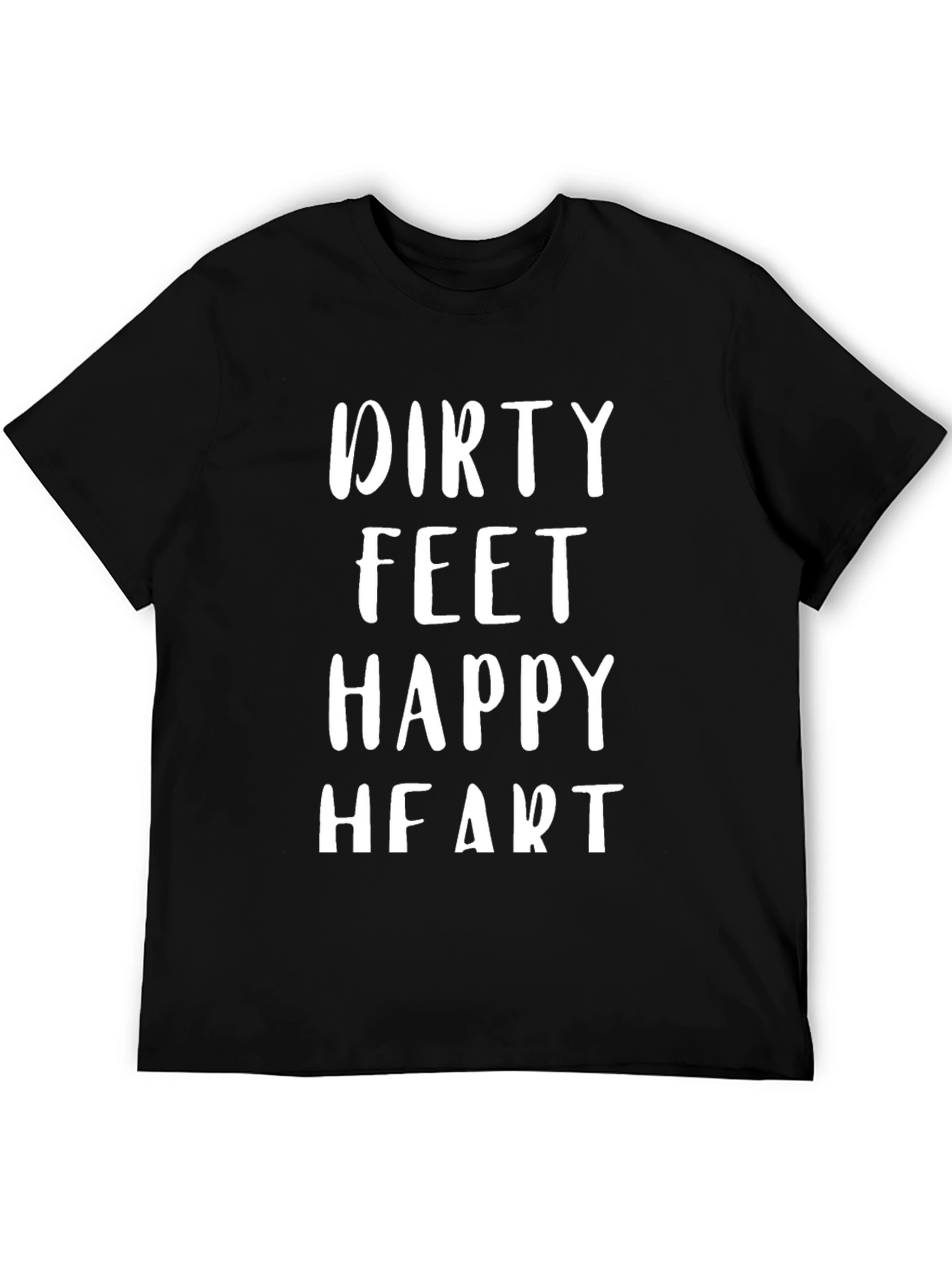 Dirty Feet Happy Heart Graphic Tee