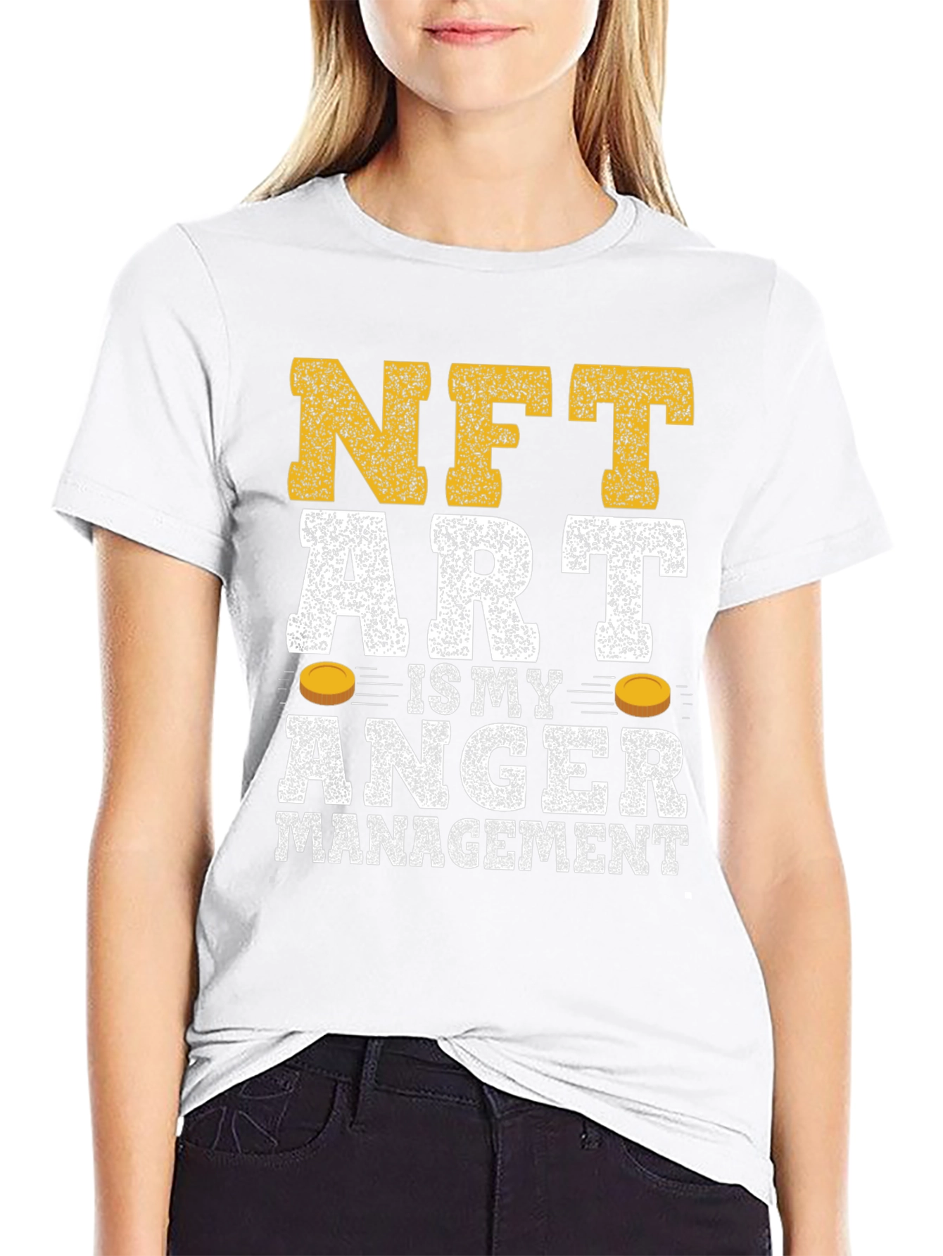 NFT Art Anger Management T-Shirt
